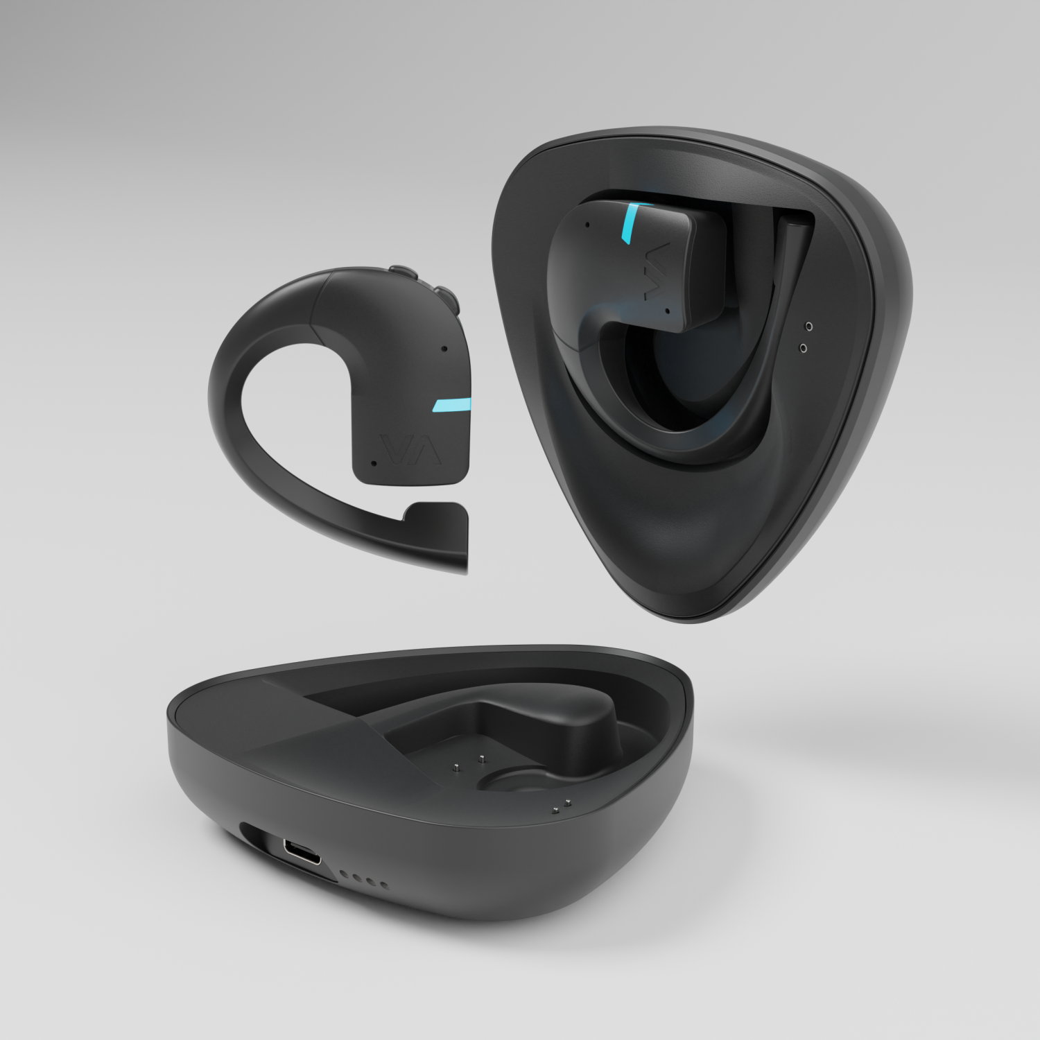 Vasco Translator E1 | Écouteurs-boutons à traducteur de langue avec plus de 50 langues | Modèle 2025