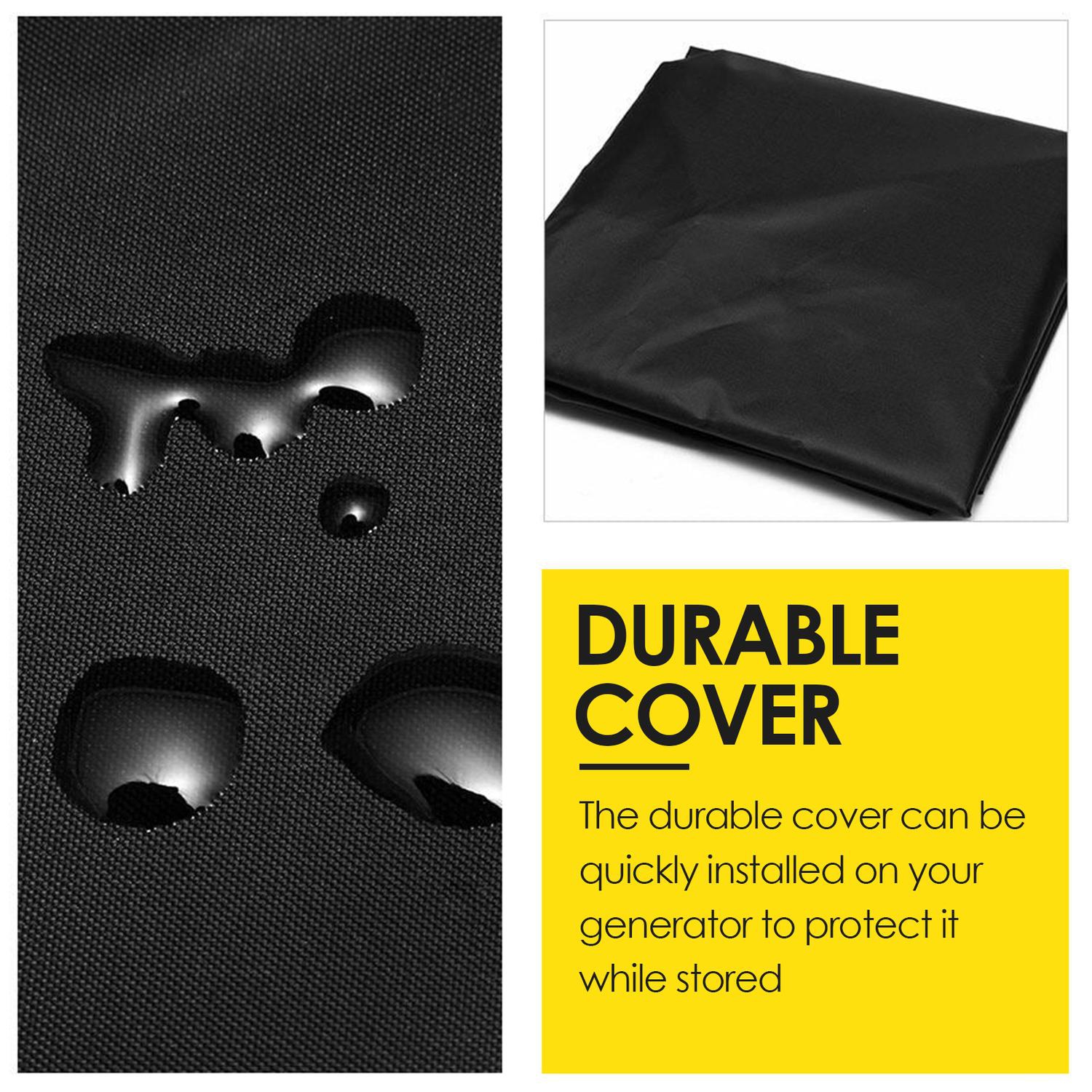 Housse universelle pour génératrice, housse imperméable 210D Oxford résistant au vent et aux rayons UV