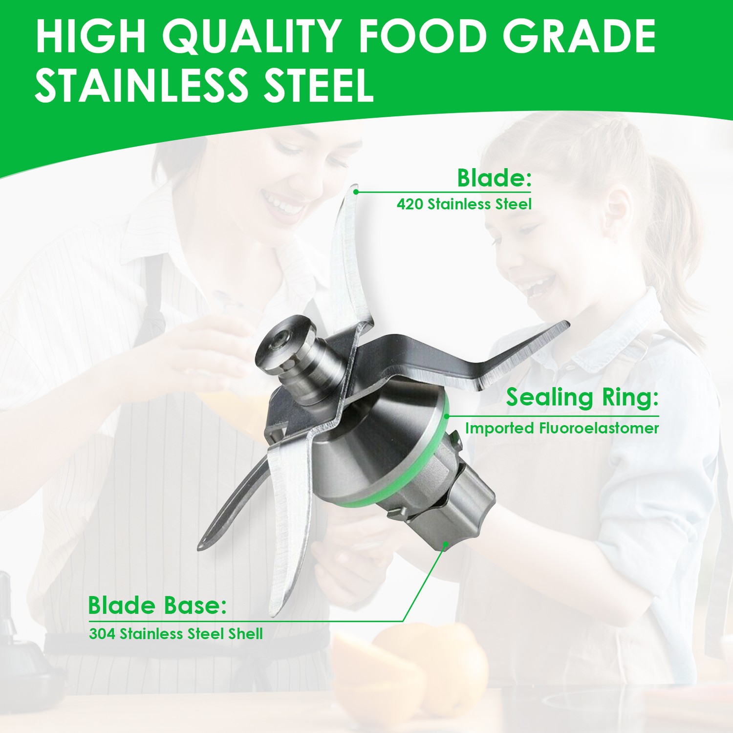 Blender Blades for Vorwerk Thermomix TM5, Blender Accessories