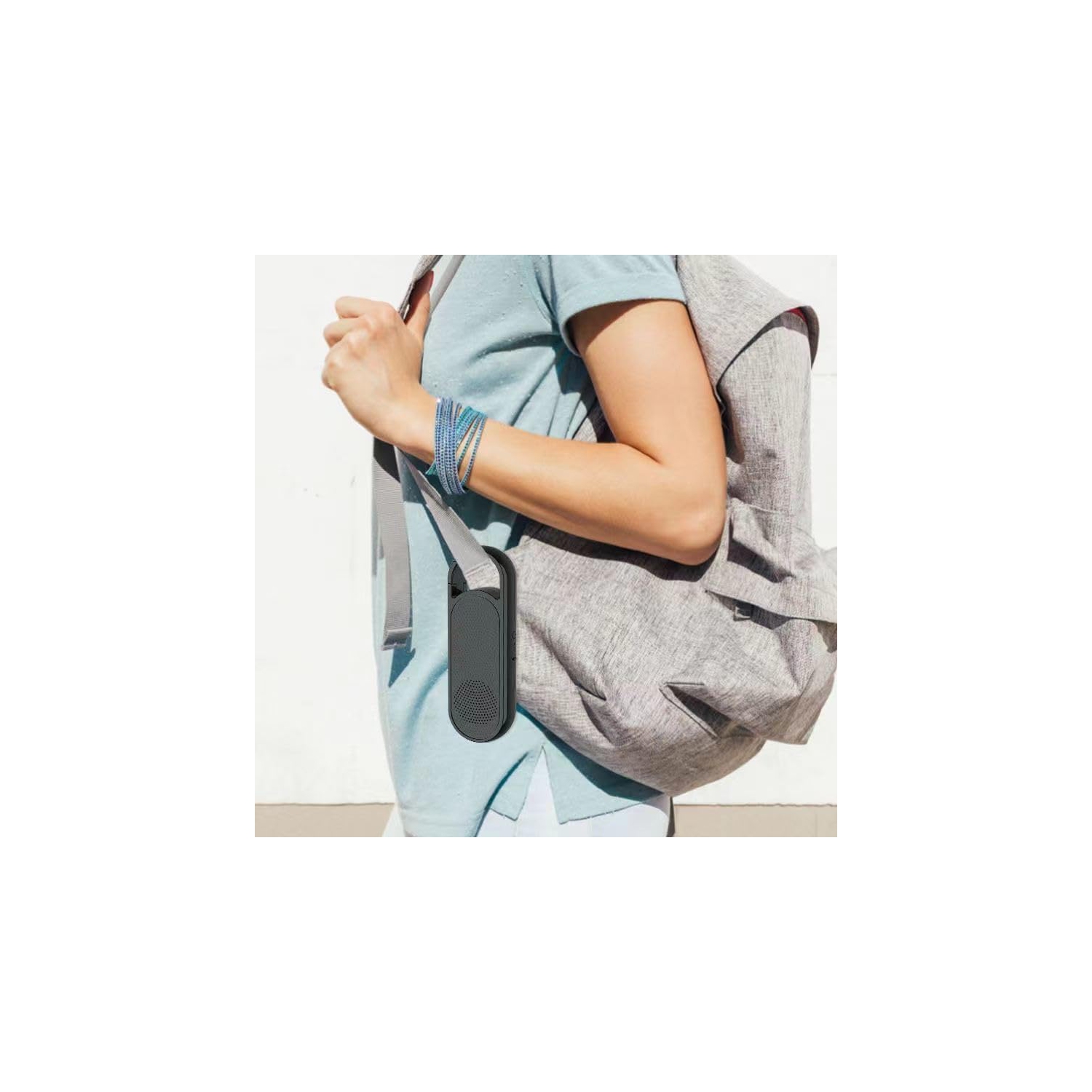 Portable Bluetooth Speaker,Dual Use Bluetooth Headphones Speaker,2-In-1 Wireless Earphone Hi-Fi Sound Speaker