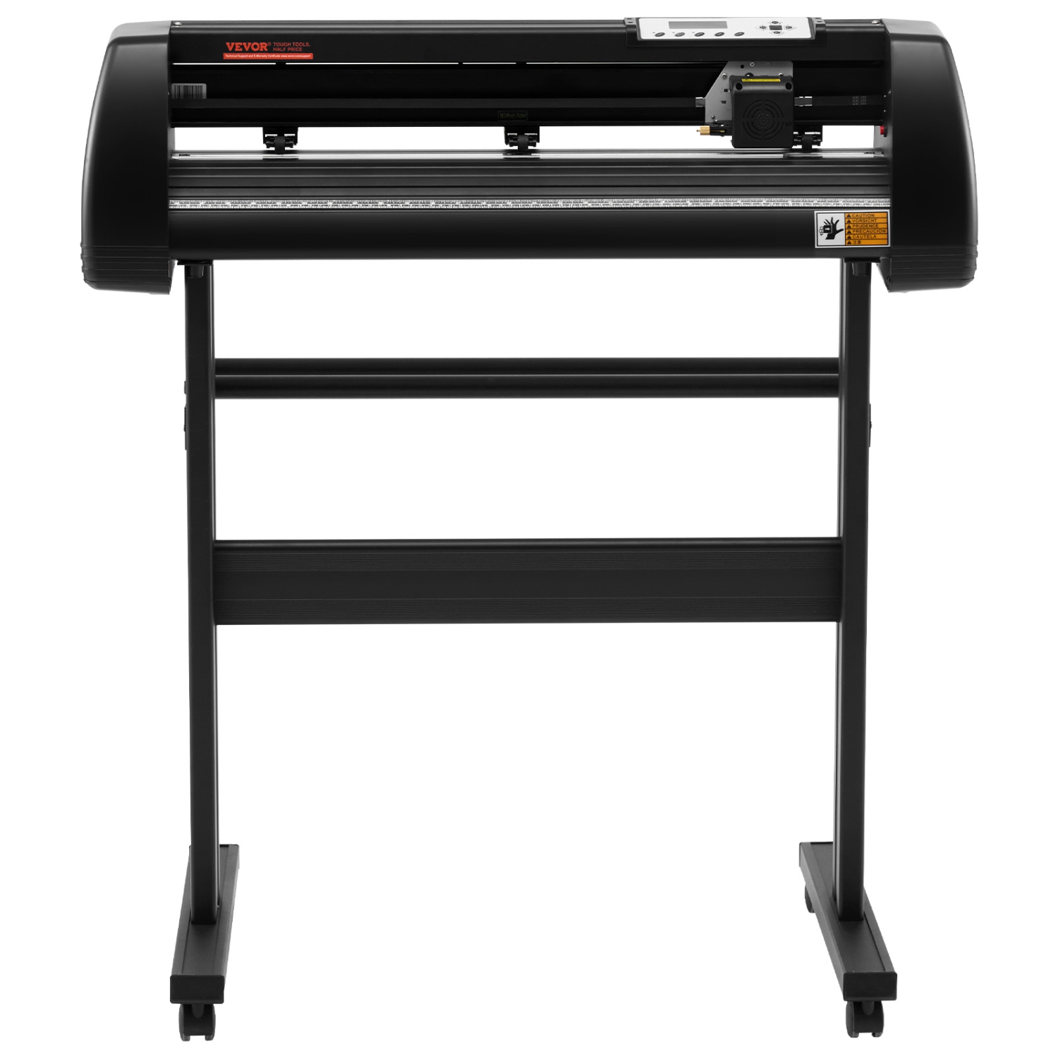 VEVOR 28inch Vinyl Cutter Machine, Vinyl Plotter, LCD Display Plotter Cutter, Adjustable Double-Spring Pinch Rollers Sign Cutting Plotter, Plotter