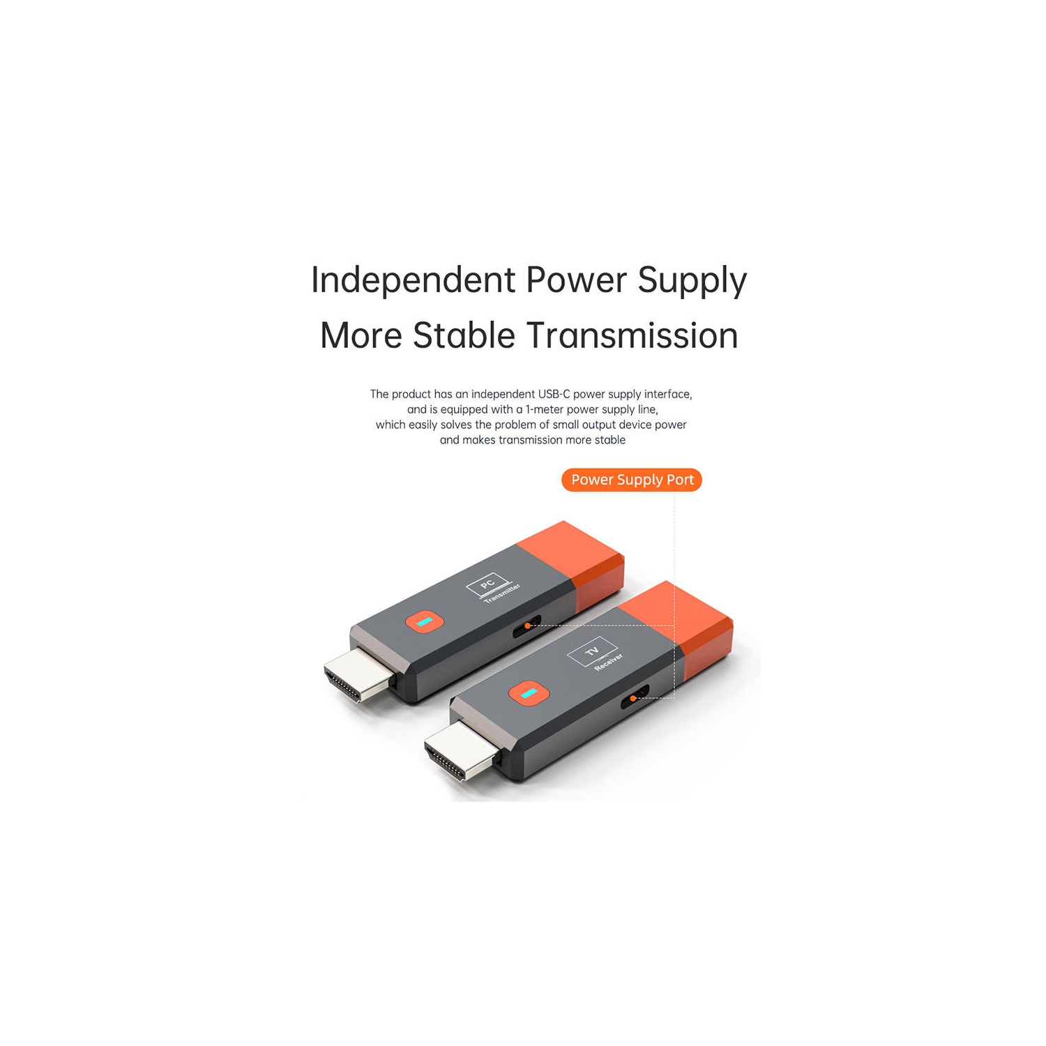 Wireless HDMI Video Transmitter and Receiver Extender kit TV Stick Dongle Adapter For PC Camera Laptop To Projector Monitor TV