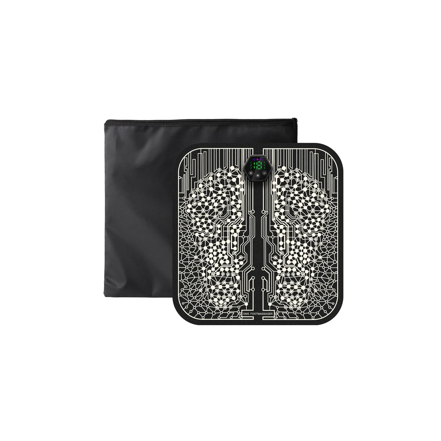 Foot Massager Electric Intelligent Pulse USB Charging Relieve Health Care Foot Massager Pad