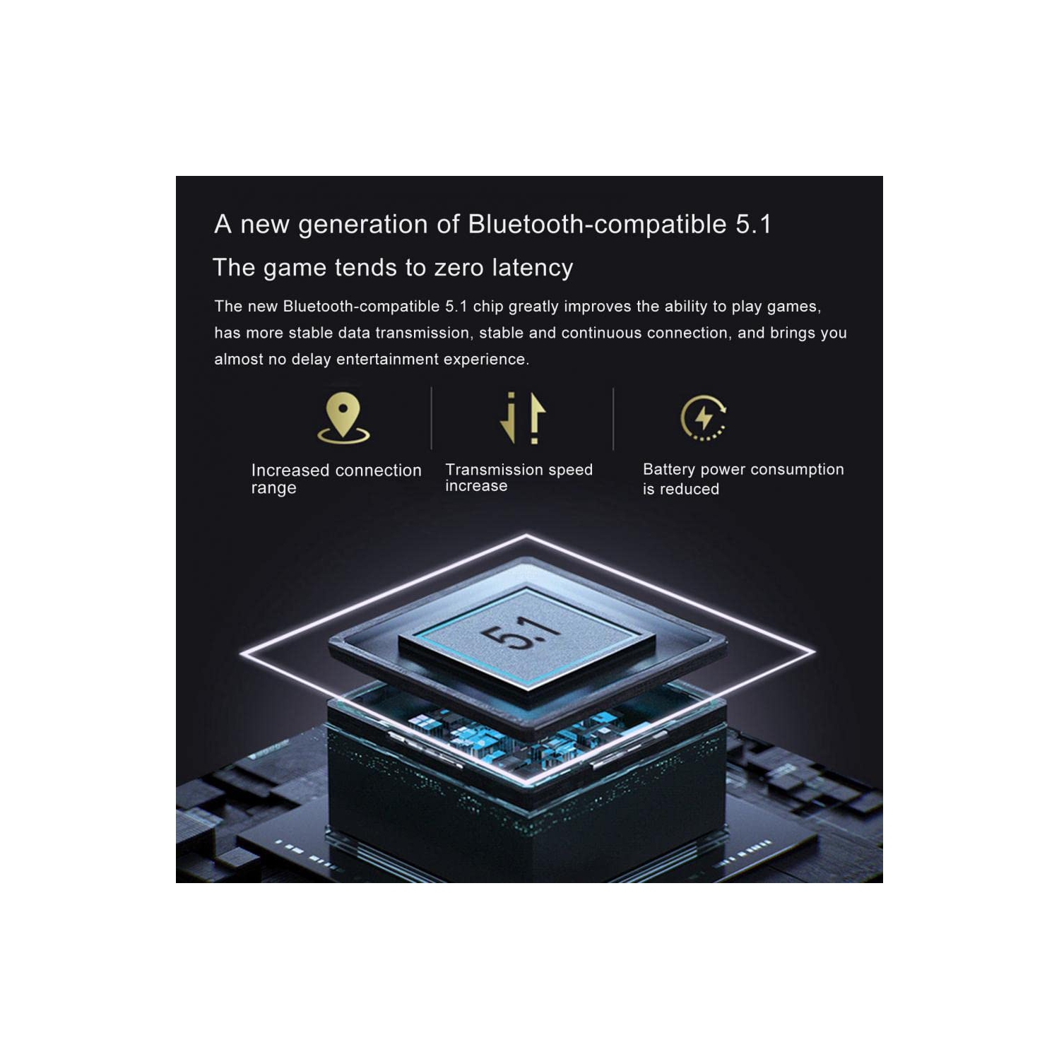 Écouteurs sans fil Bluetooth Sport Écouteurs étanches Casque d'écoute stéréo Hi-Fi à bruit avec micro-orange