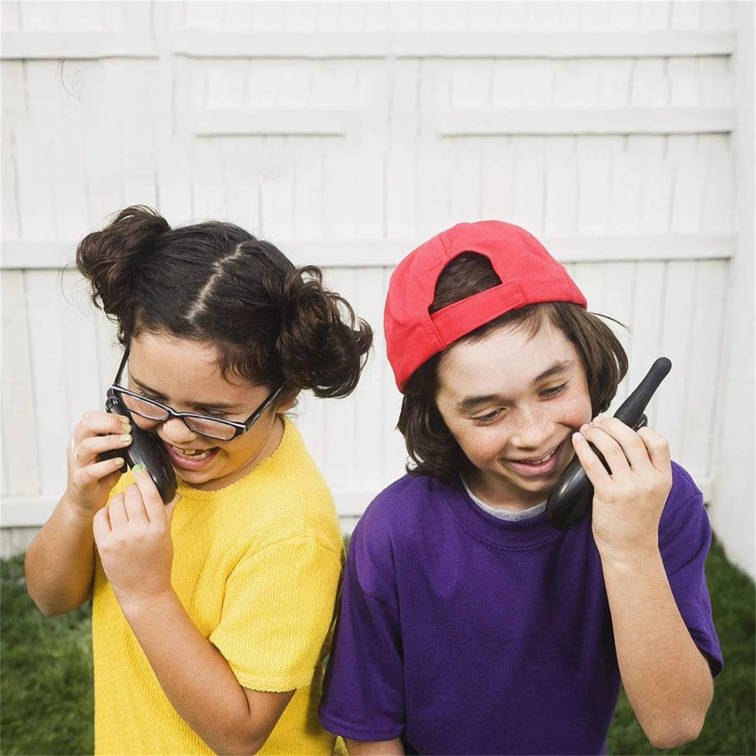 Wireless Intercom LCD Two-Way Radio 3km - Yellow