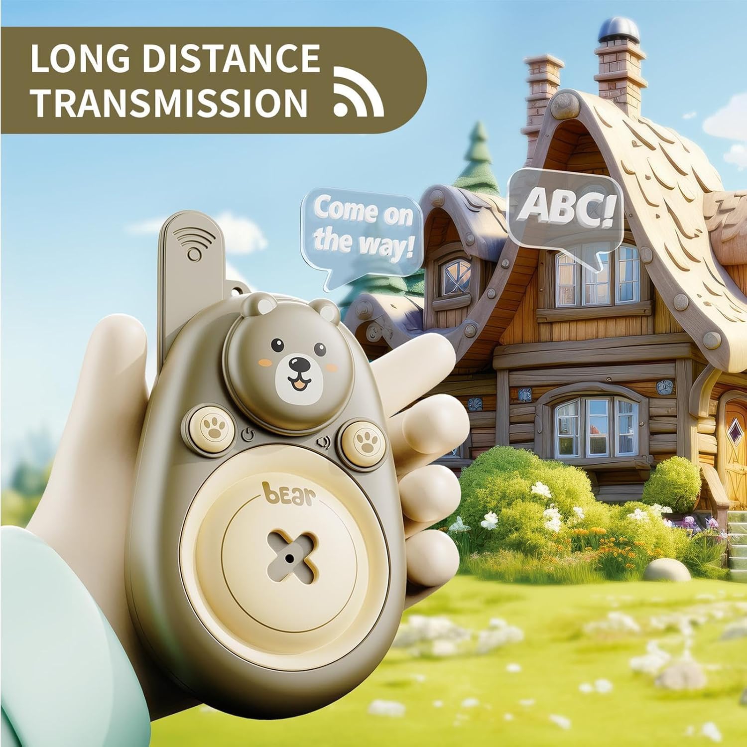 Jouets sonores pour enfants, Jouets sonores extérieurs pour enfants | Jouets portatifs pour émetteur-récepteur – Jouets radio bidirectionnels