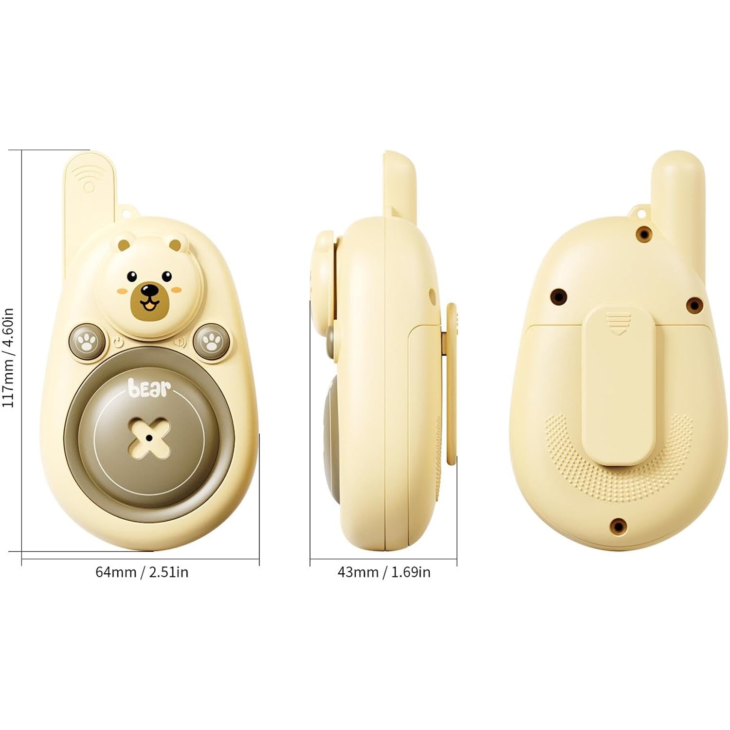 Jouets sonores pour enfants, Jouets sonores extérieurs pour enfants | Jouets portatifs pour émetteur-récepteur – Jouets radio bidirectionnels