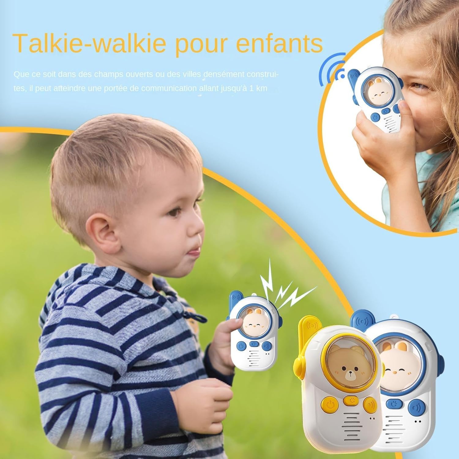 Two Way Radio Toys, Portable Radios - Two Way Radio Toys for Boys and Girls, Indoor and Outdoor Toys