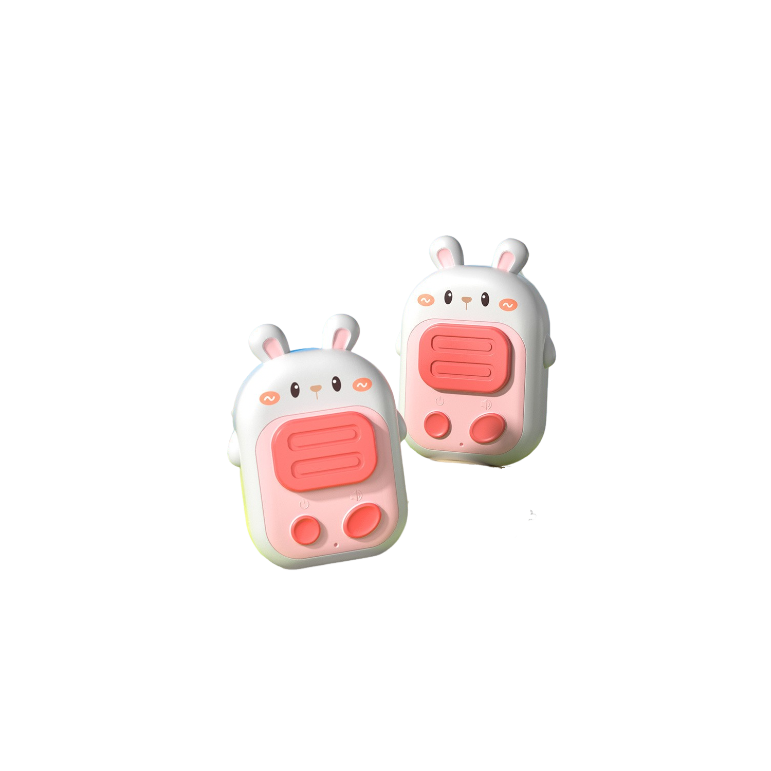 Parent-child interactive pager children's pager intercom toy indoor and outdoor wireless silent long-distance intercom - rabbit