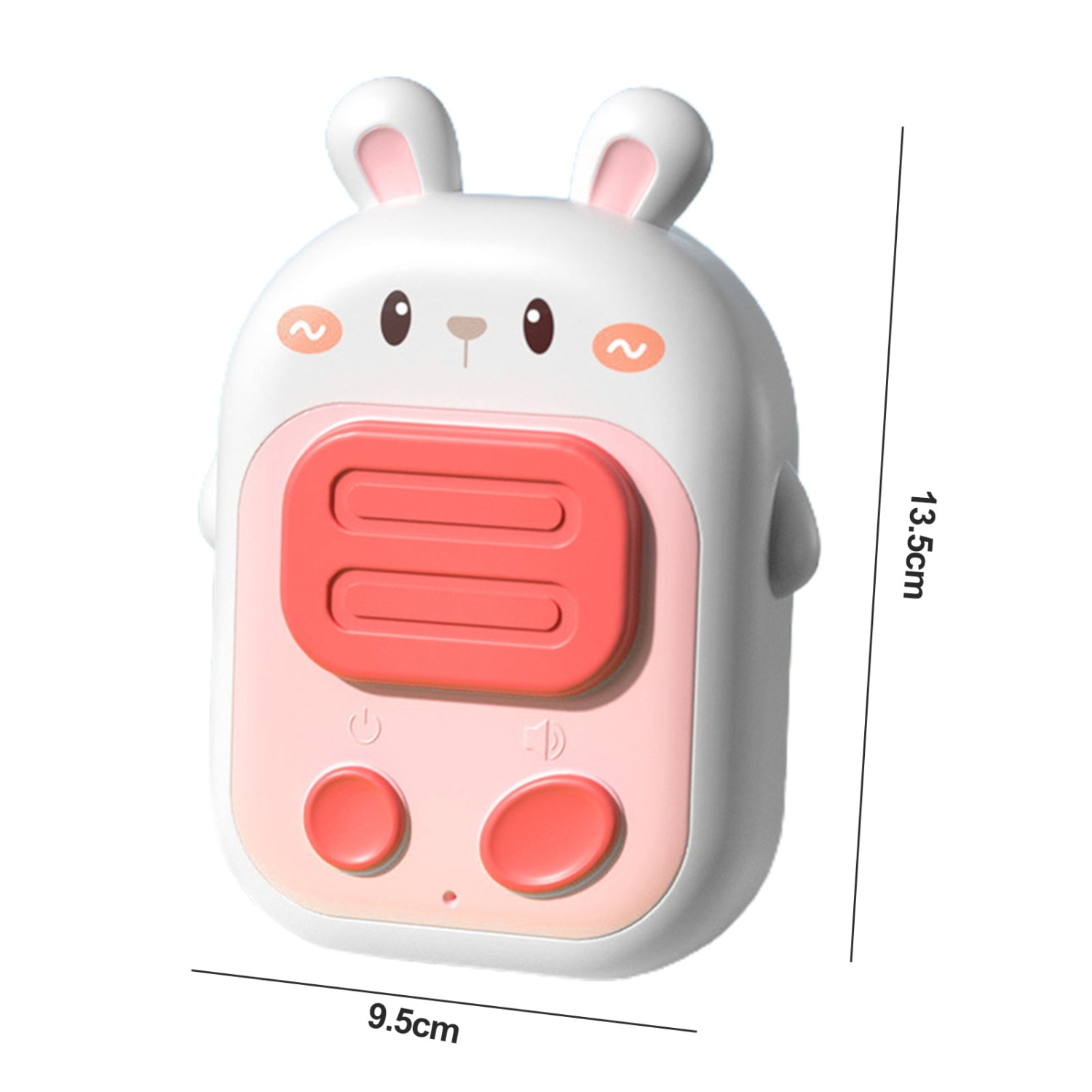 Parent-child interactive pager children's pager intercom toy indoor and outdoor wireless silent long-distance intercom - rabbit