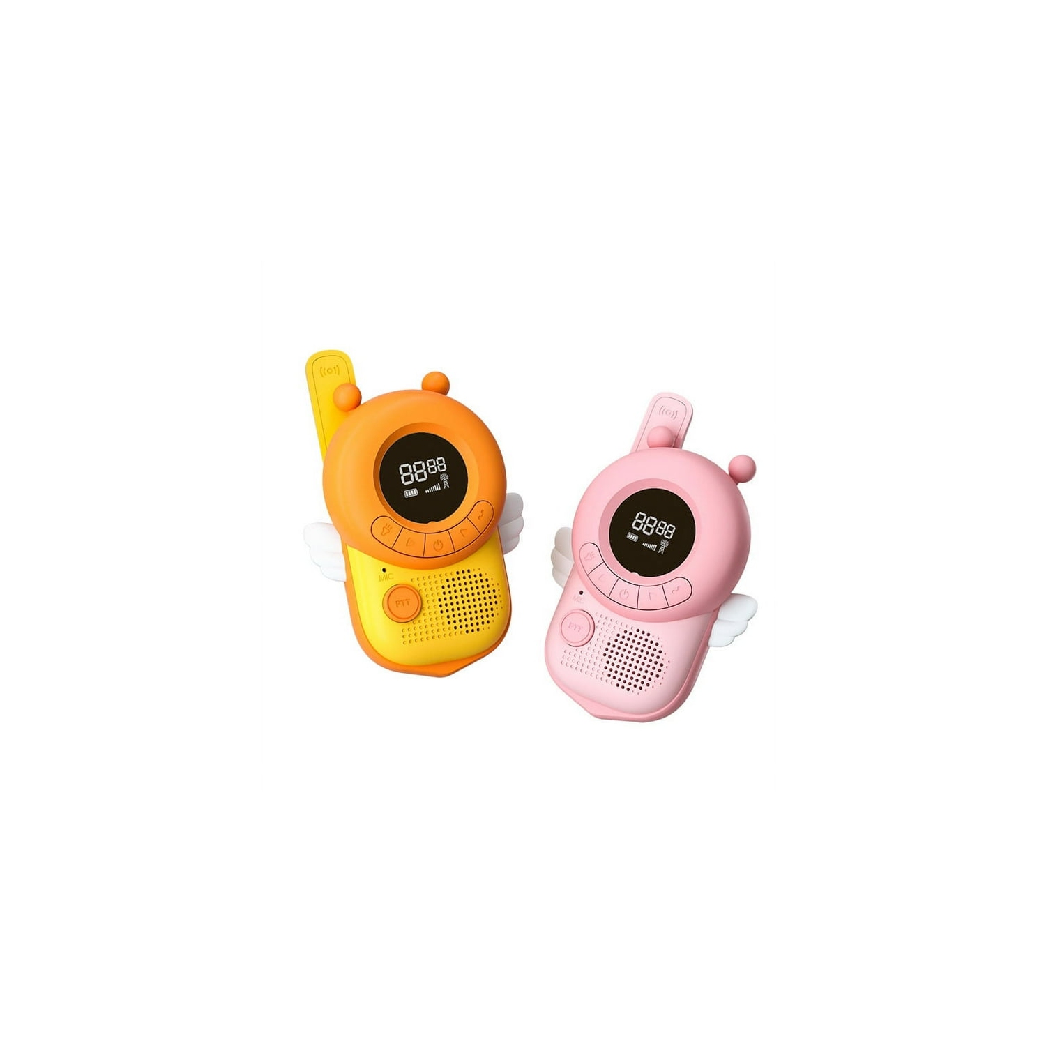 Children's Little Bee Walkie Talkie Wholesale Handheld Flashlight Outdoor Wireless High Power Mini Children's Walkie Talkie