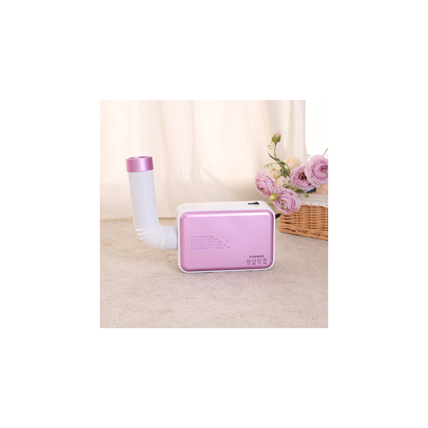 600W Portable Dryer/Multi-function Clothes Dryer – Fast 360° Drying, ABS Material Durable and Compact, Suitable for Travel/Apartment/Baby Clothes