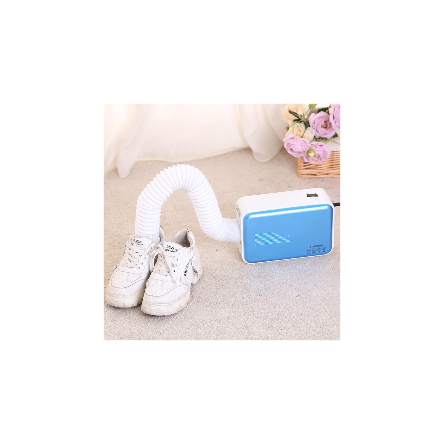 600W Portable Dryer/Multi-function Clothes Dryer – Fast 360° Drying, ABS Material Durable and Compact, Suitable for Travel/Apartment/Baby Clothes