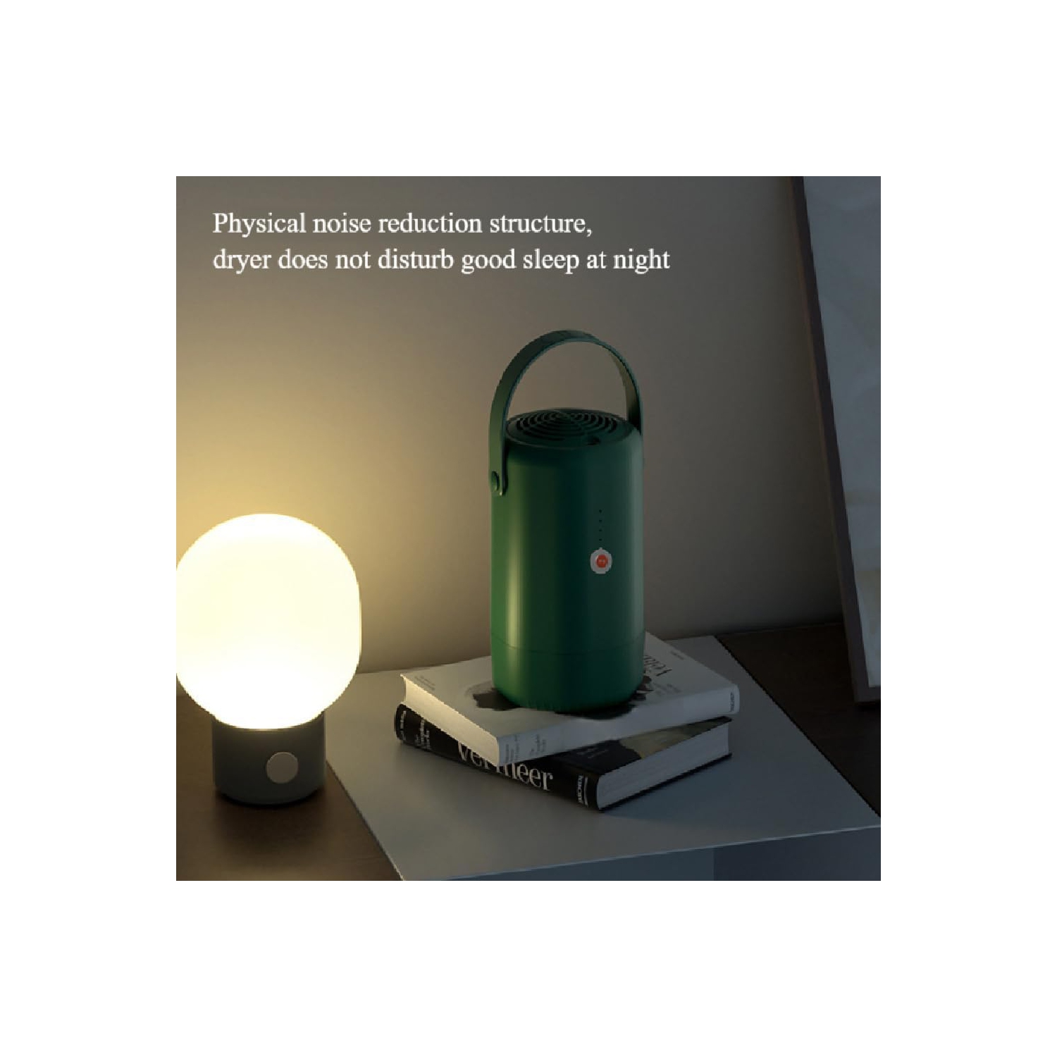 Portable Multi-Purpose Dryer and Warmer - Compact travel/home dryer with telescoping hose for shoes, bedding and small items