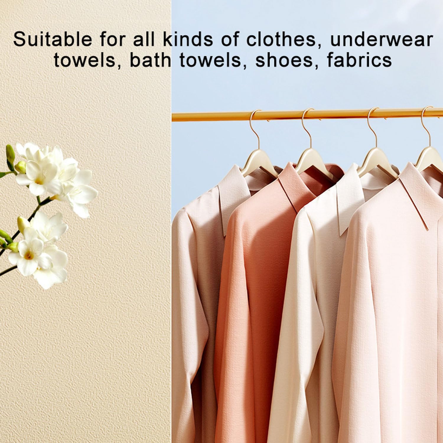 Foldable mini dryer, 600W portable upright iron, 240-minute timer, large-capacity smart LED drying box, suitable for all kinds of clothing,