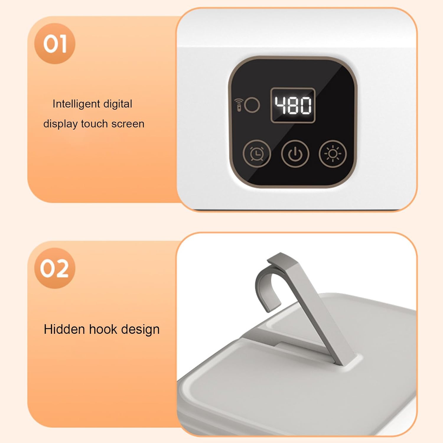 Portable Dryer with UV LED Deep Clean – Fast 20-Min Drying, Quiet & Energy-Efficient, Remote Control for Apartments, Dorms, RV & Travel