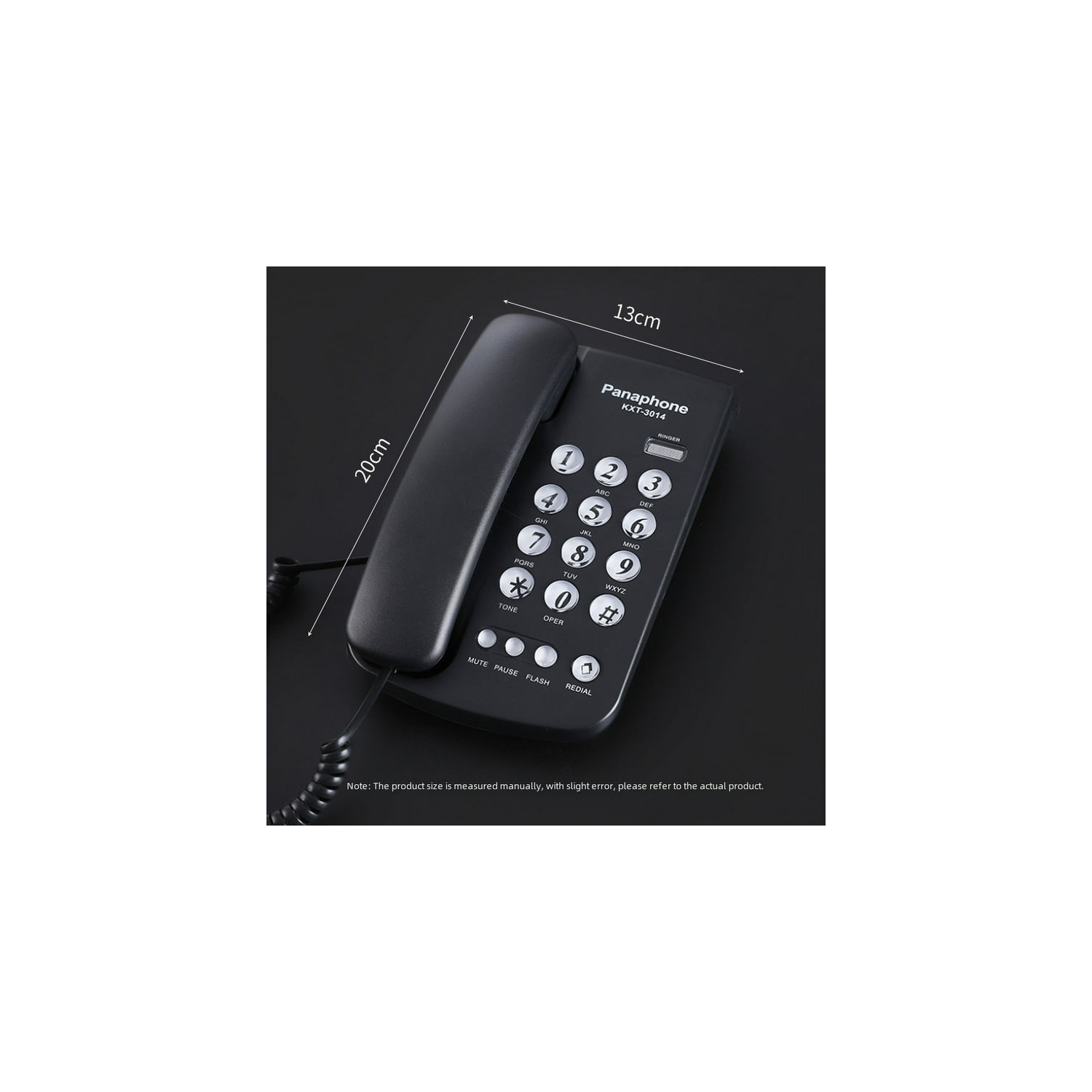 Téléphones Bureau Téléphones résidentiels Téléphone fixe—Blanc