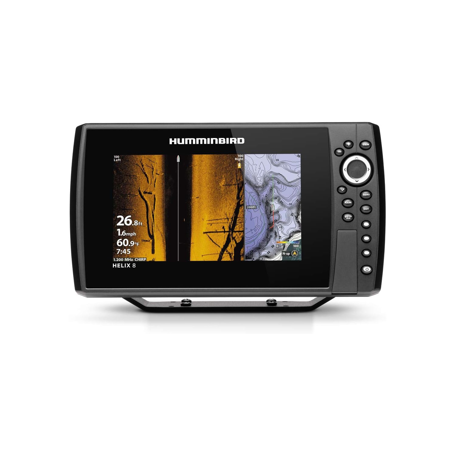 Échosondeur Humminbird 411350-1CHO Helix 8 Chirp MEGA SI+ GPS G4N CHO