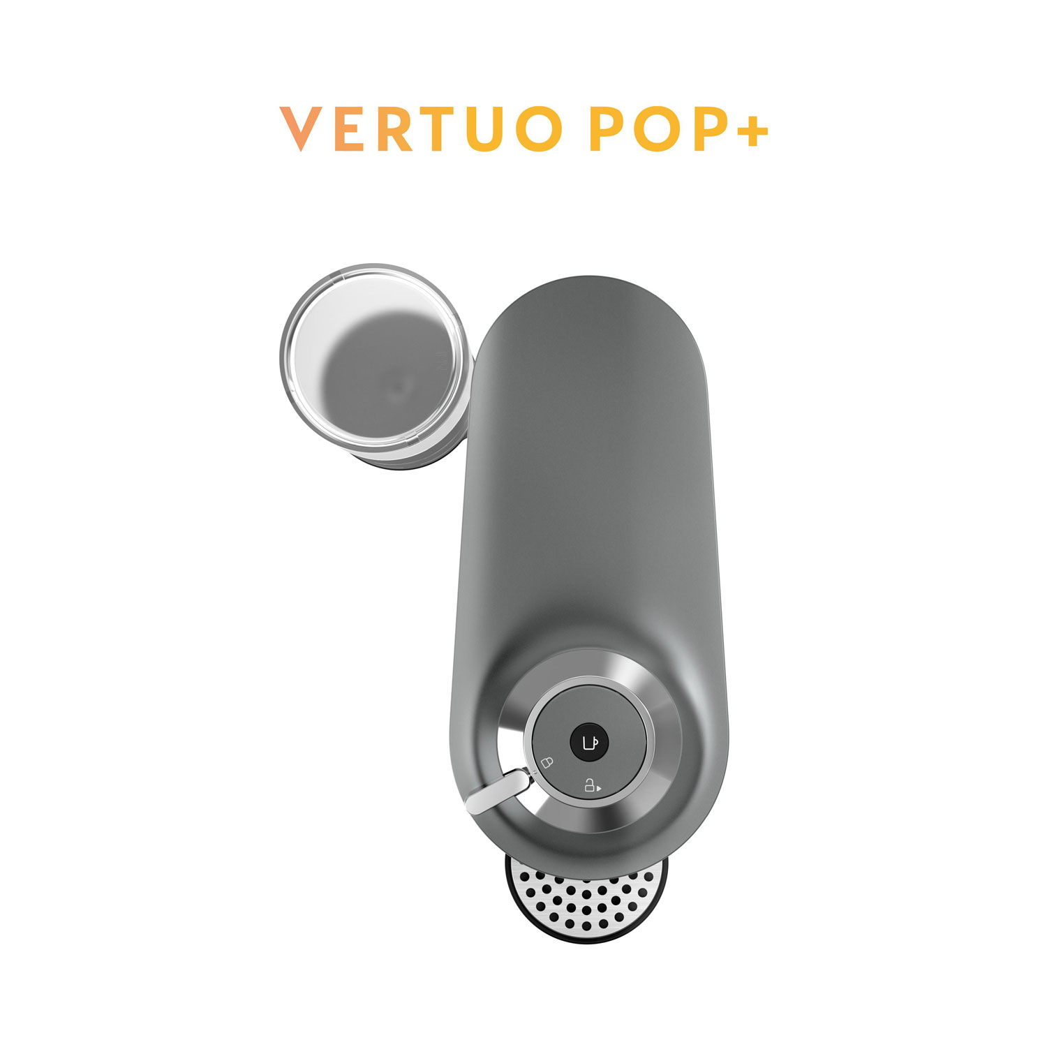 Machine à café/espresso Vertuo Pop+ Deluxe de Nespresso par Breville - Titane