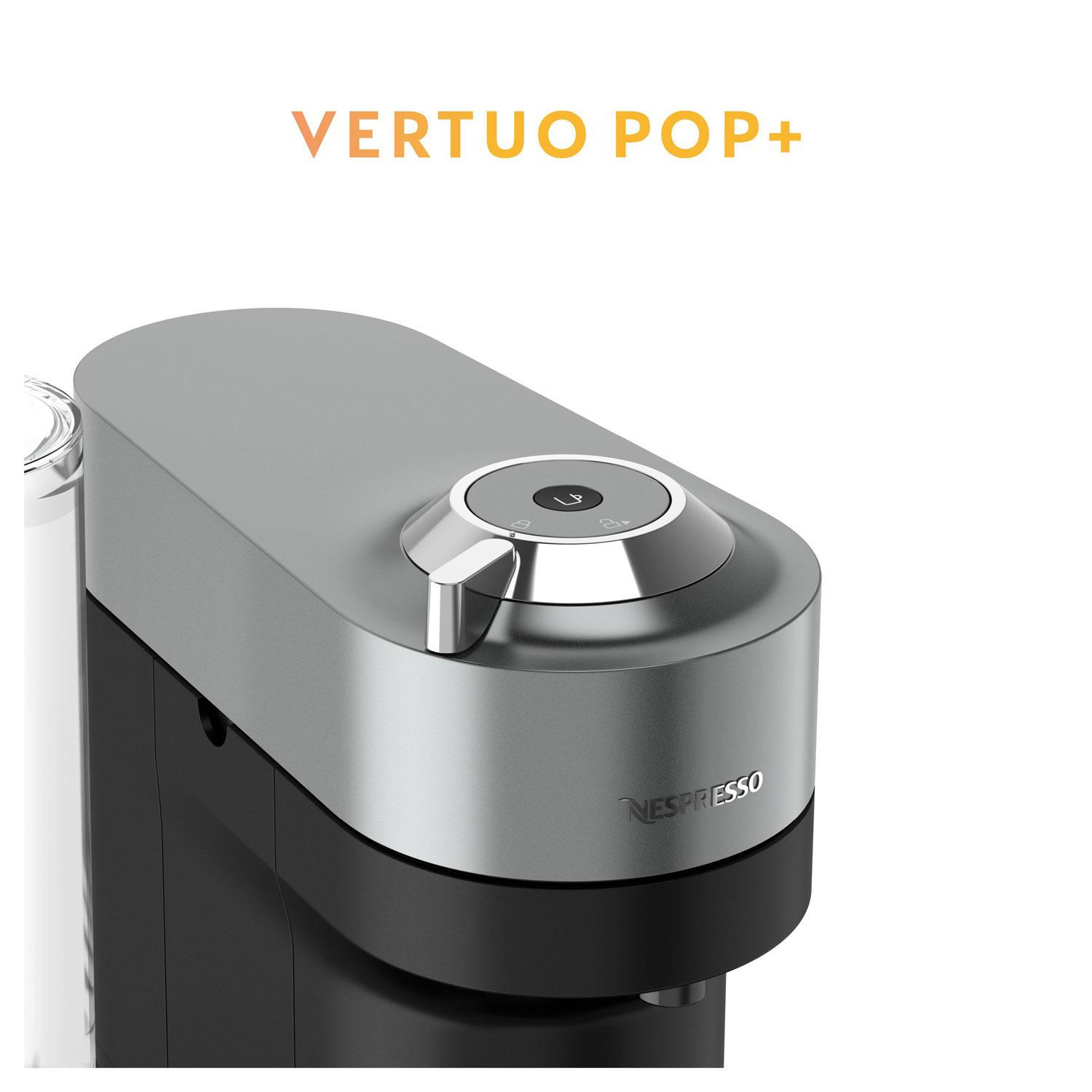 Machine à café/espresso Vertuo Pop+ Deluxe de Nespresso par Breville - Titane