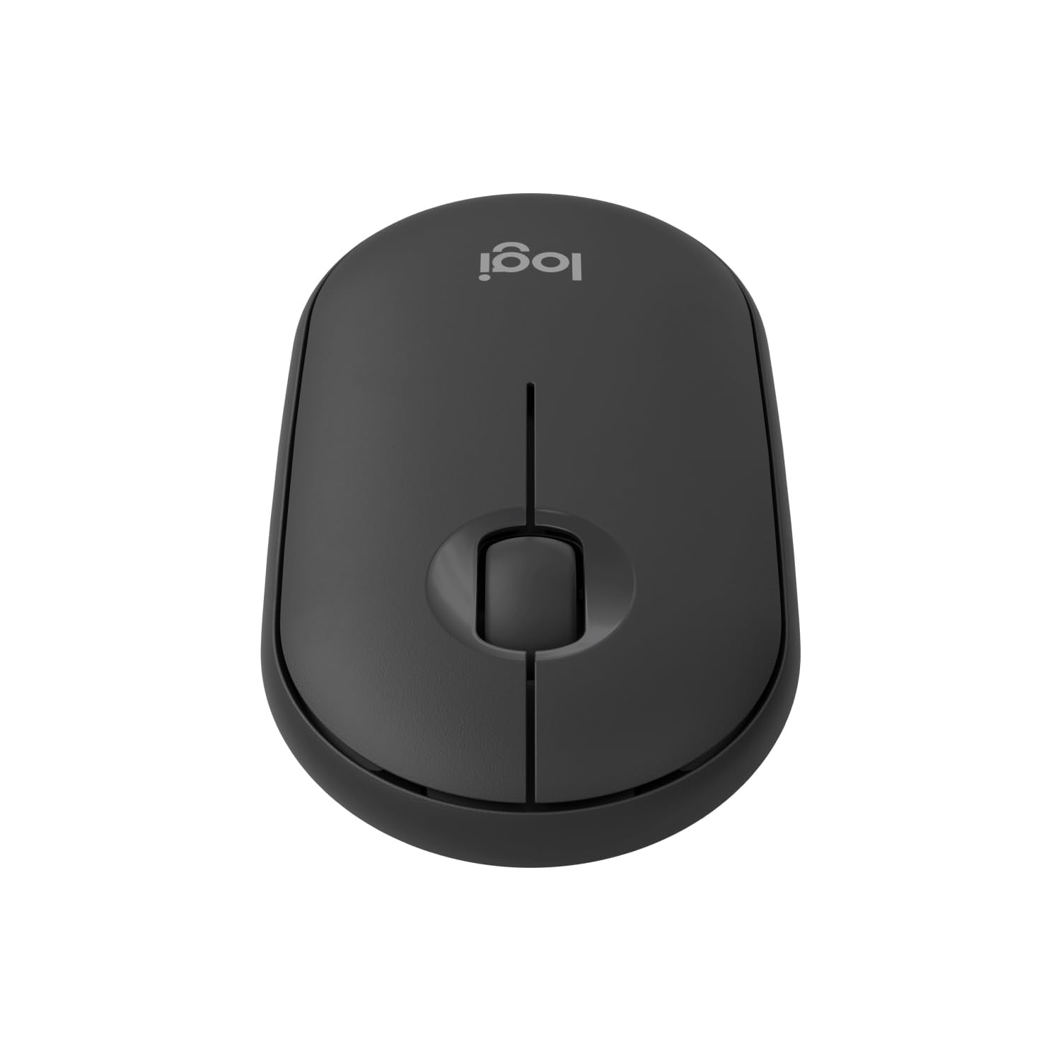Remis à neuf Souris sans fil Bluetooth mince Pebble Mouse 2 M350s de Logitech, portative, bouton personnalisable, clics silencieux, Easy-Switch pour