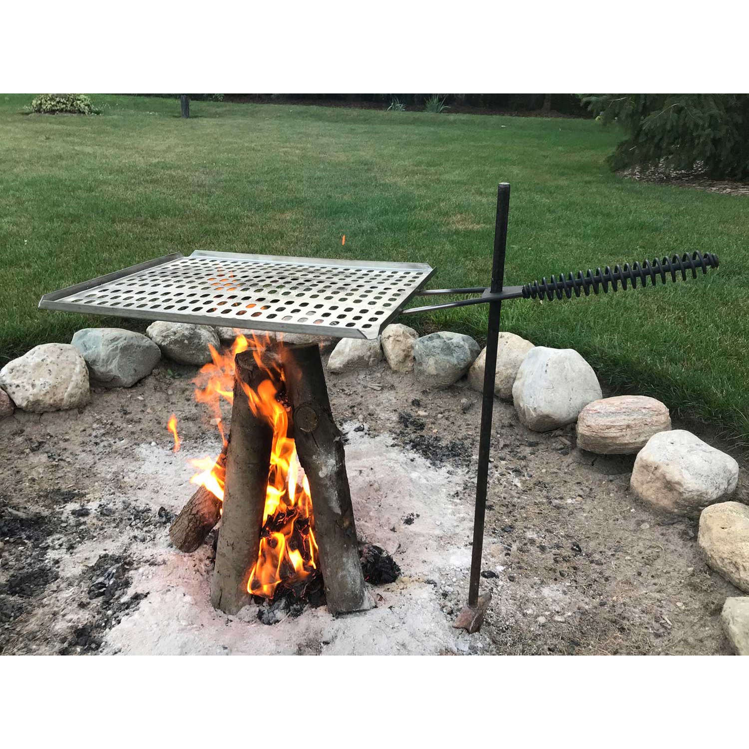 Camp Fire Grill & Stake Large