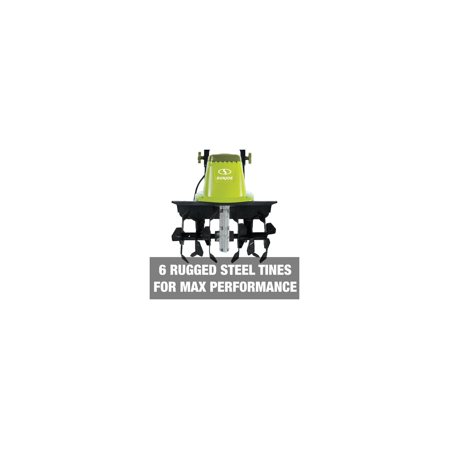 Cultivateur/Tiller électrique de 13 5 A et 16 po de Sun Joe avec roues de 6 po