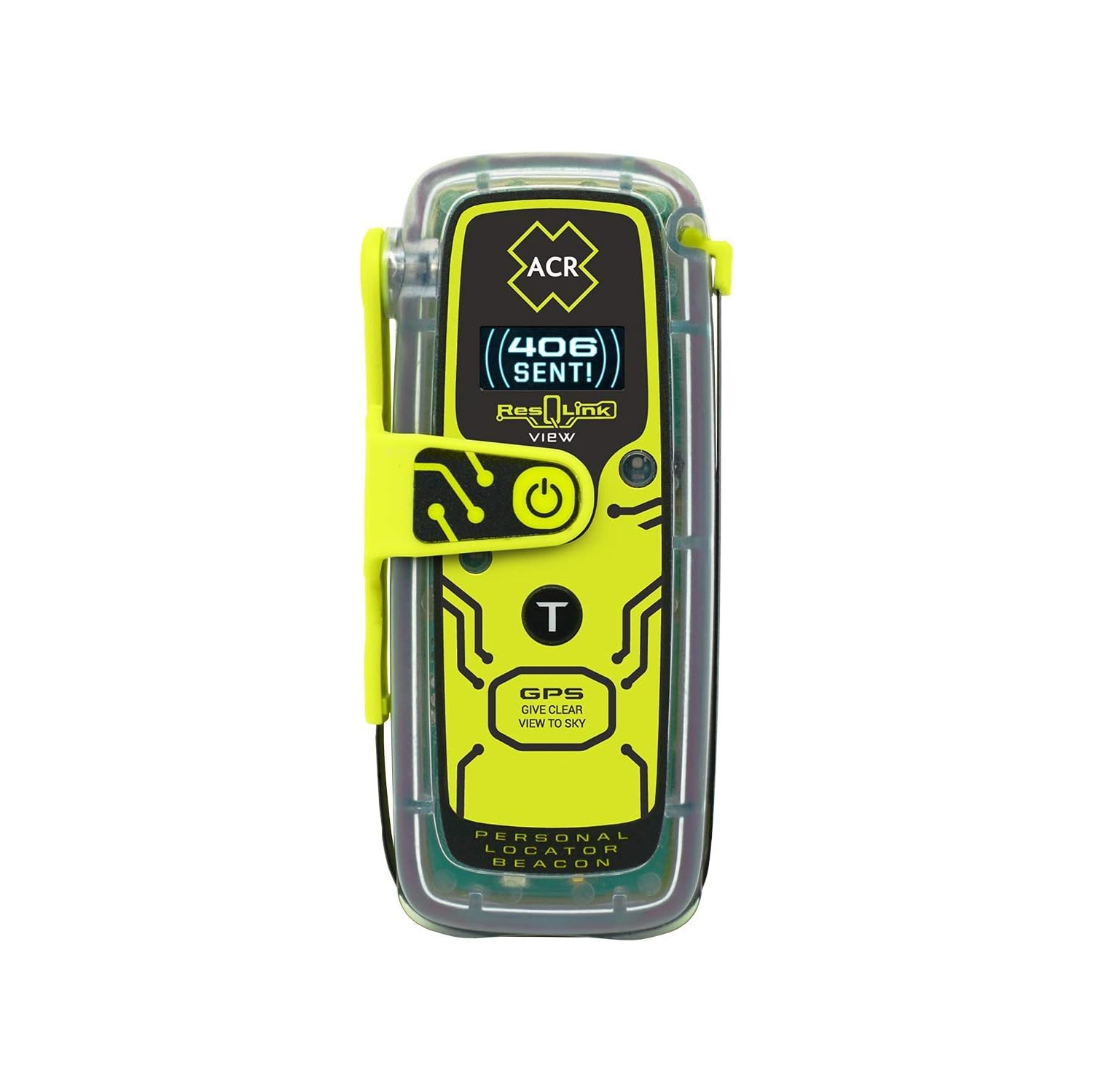 PLB-425 ACR Vue ResQLink - balise de localisation personnelle flottante