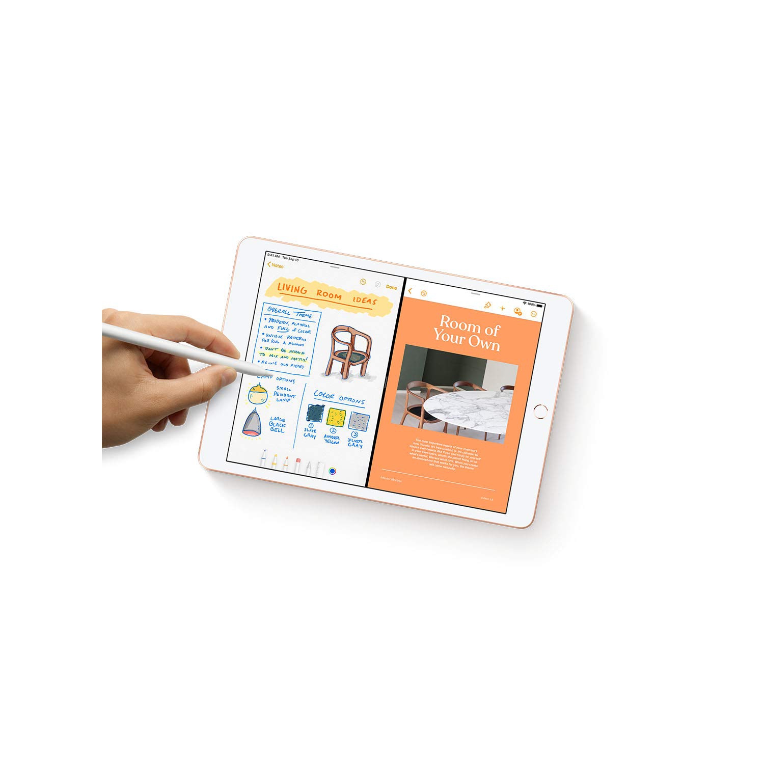 IPad de 9,7&nbsp;po d'Apple avec 32&nbsp;Go Wi-Fi doré Remis à neuf Bon état