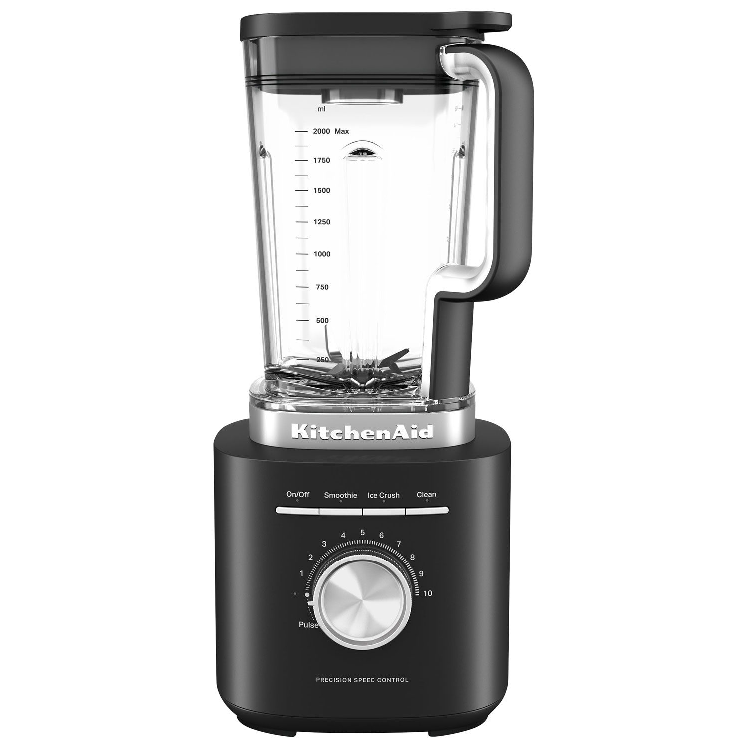 Kitchenaid Pure Power 2L 1700-Watt Countertop Blender - Matte Black