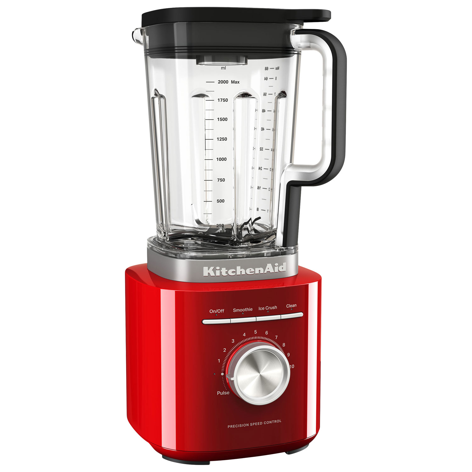 Mélangeur de comptoir 1700 W de 2 L Pure Power de KitchenAid - Rouge empire