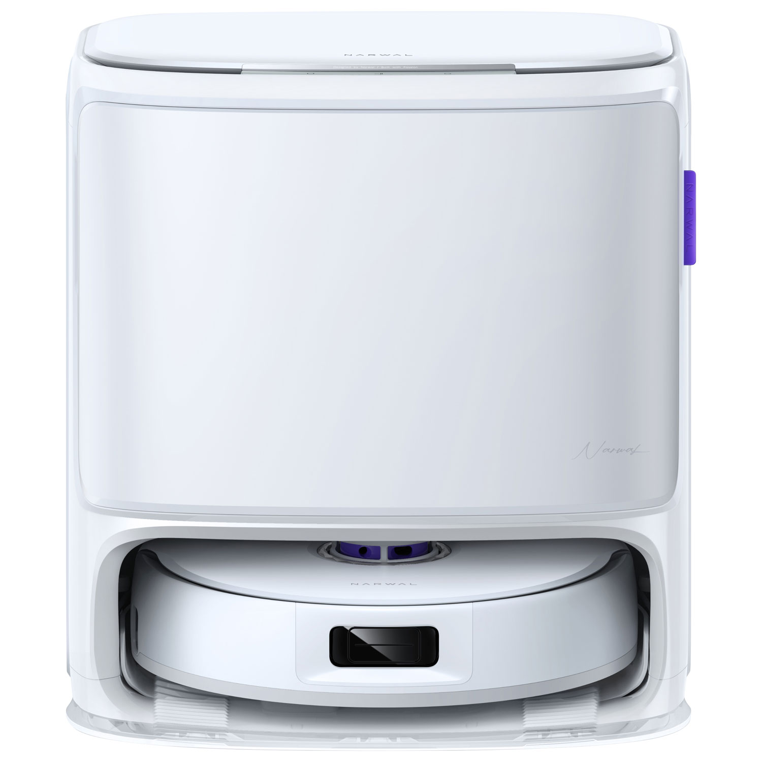 Aspirateur robot à vadrouille avec connectivité Wi-Fi Freo Z10 de Narwal avec ensemble de vadrouille en prime - Blanc