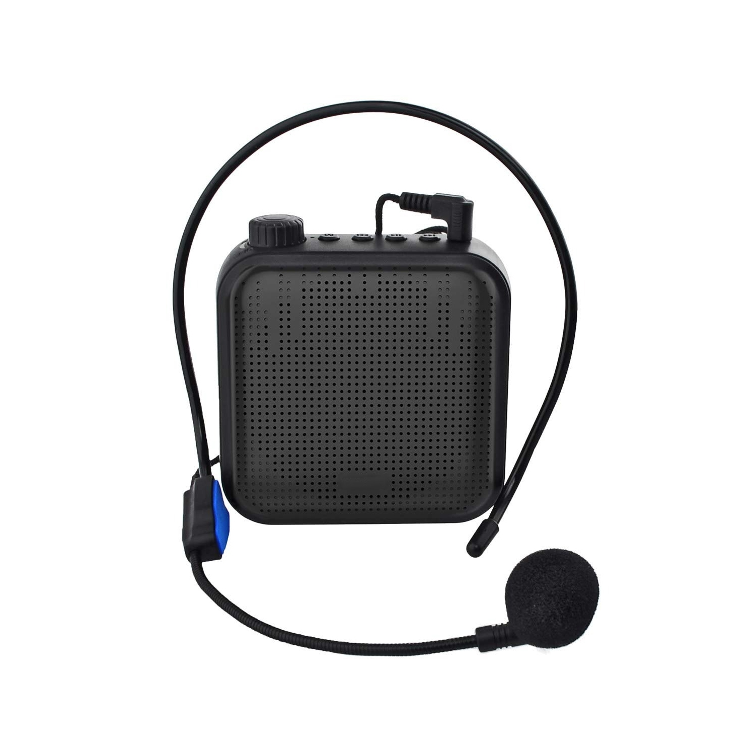 Amplificateur vocal, système de sonorisation rechargeable avec microphone filaire pour enseignants, guide touristique et plus encore