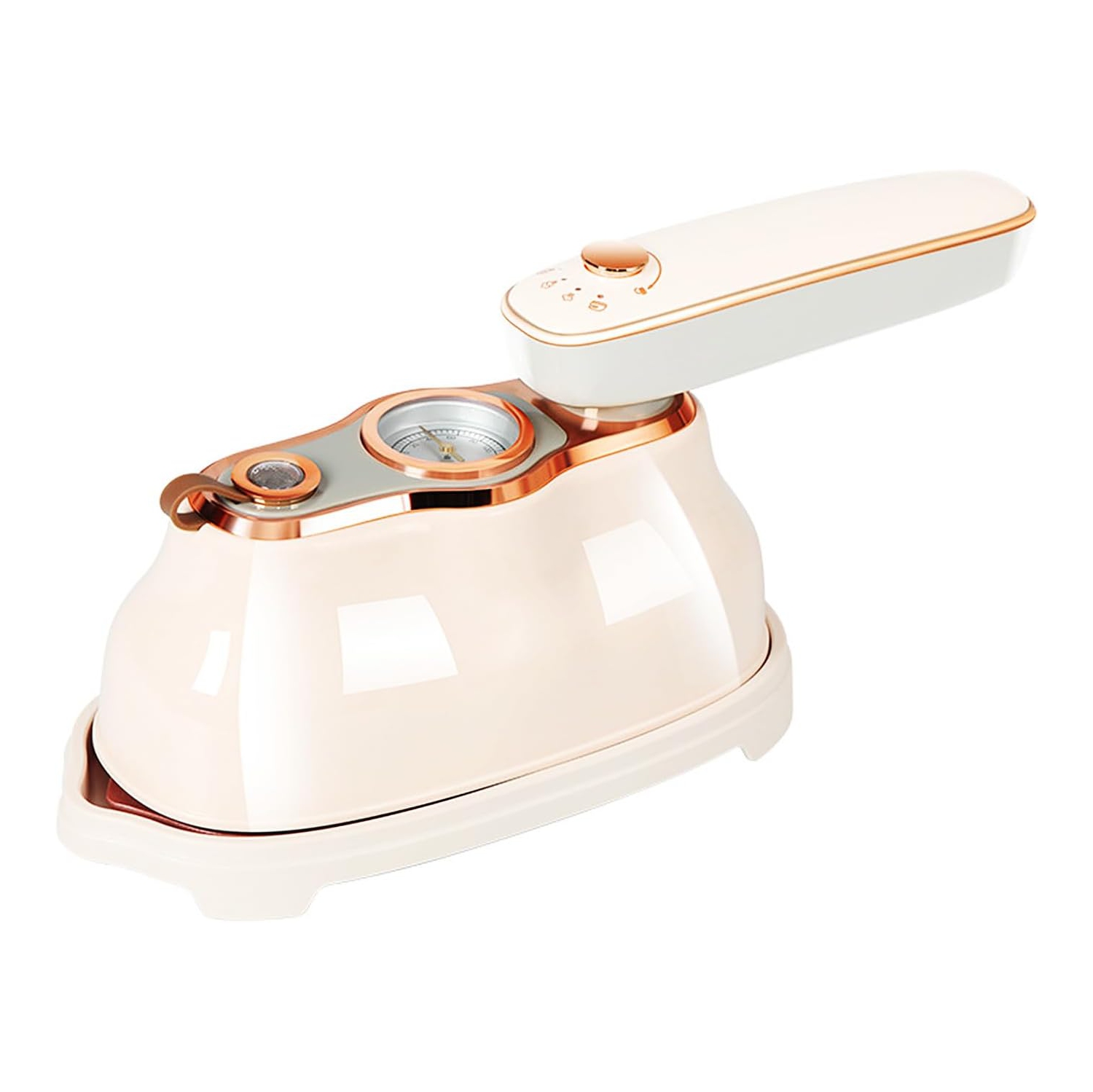 1200W Portable Steam Iron – 20s Heat-Up, 200mL Tank & Ceramic Panel for All Fabrics, Foldable Travel/Dorm Essential