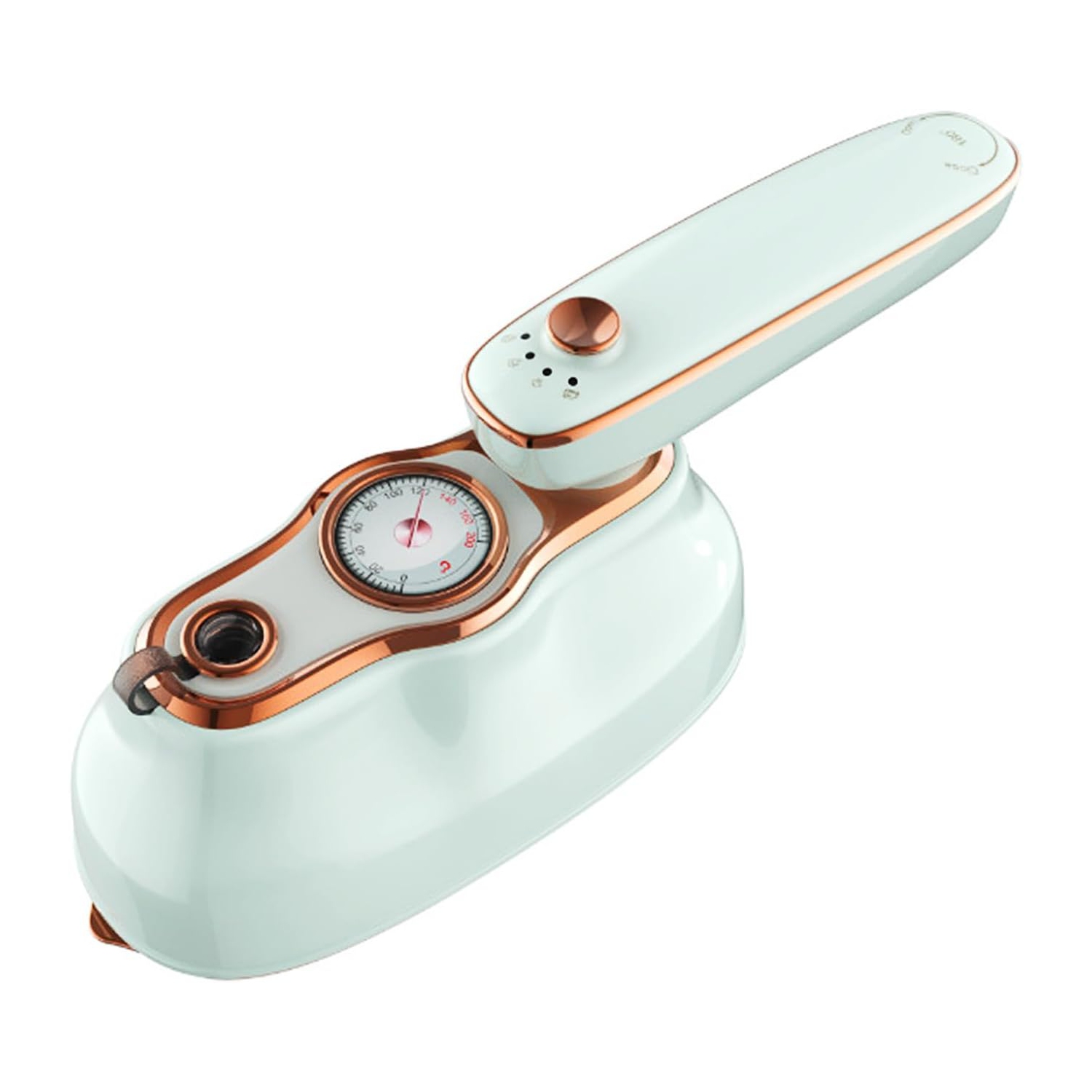 1200W Portable Steam Iron – 20s Heat-Up, 200mL Tank & Ceramic Panel for All Fabrics, Foldable Travel/Dorm Essential