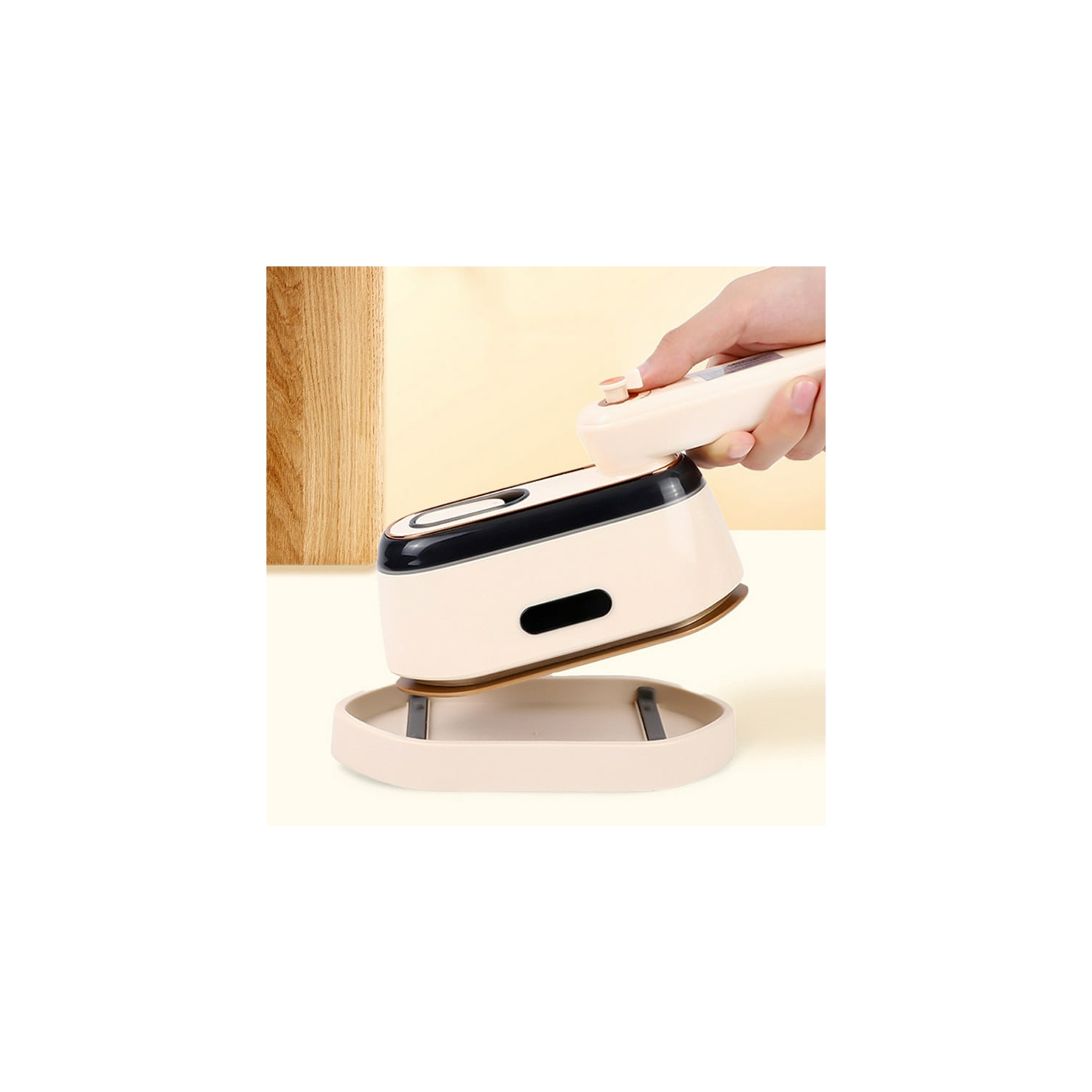 Fer à vapeur portatif de voyage 1000 W – Rotation à 180°, compact et portatif, portatif, repasser des vêtements sans plis en tout temps, où que