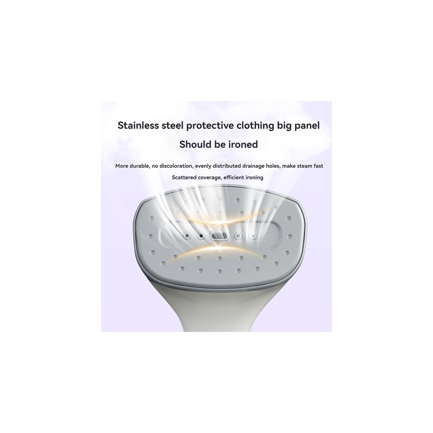 Défroisseur à vapeur portatif de 260&nbsp;ml – Arrêt automatique, vapeur puissante, adapté à tous les types de vêtements, idéal pour les voyages et