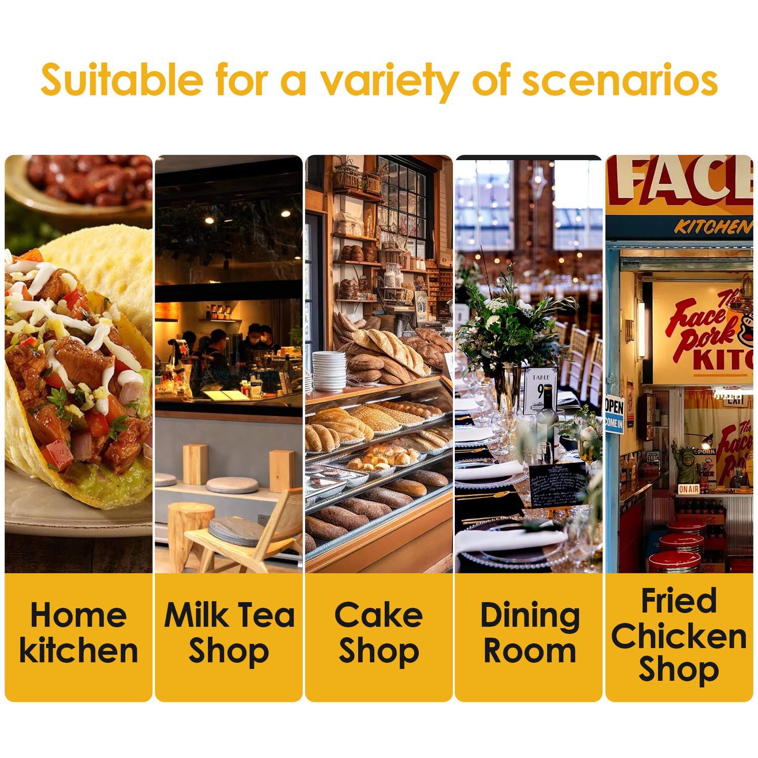 Panier à friture, friteuse Shell, peut contenir 6 coquilles Panier à tacos avec poignée