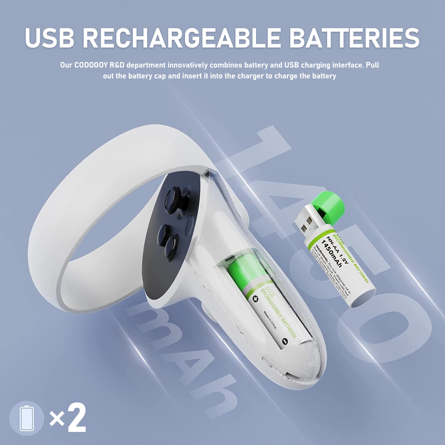 VR Charging Station Suit for Oculus Quest 2/Meta Quest Charging Accessories