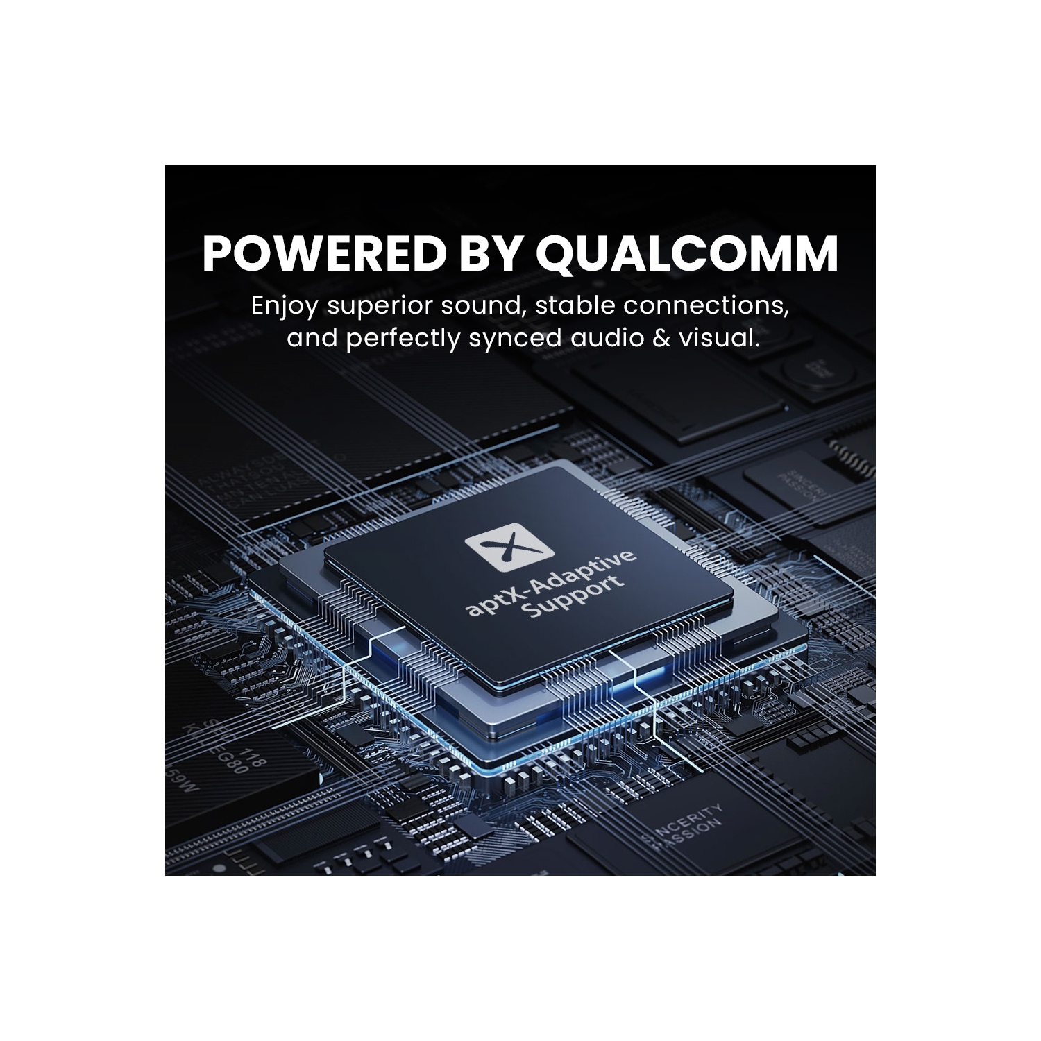 Avantree HT41899 Plus 2 - Dual Bluetooth 5.3 Wireless Headphones for TV Watching with Transmitter & Charging Docks, aptX Adaptive & Low Latency,