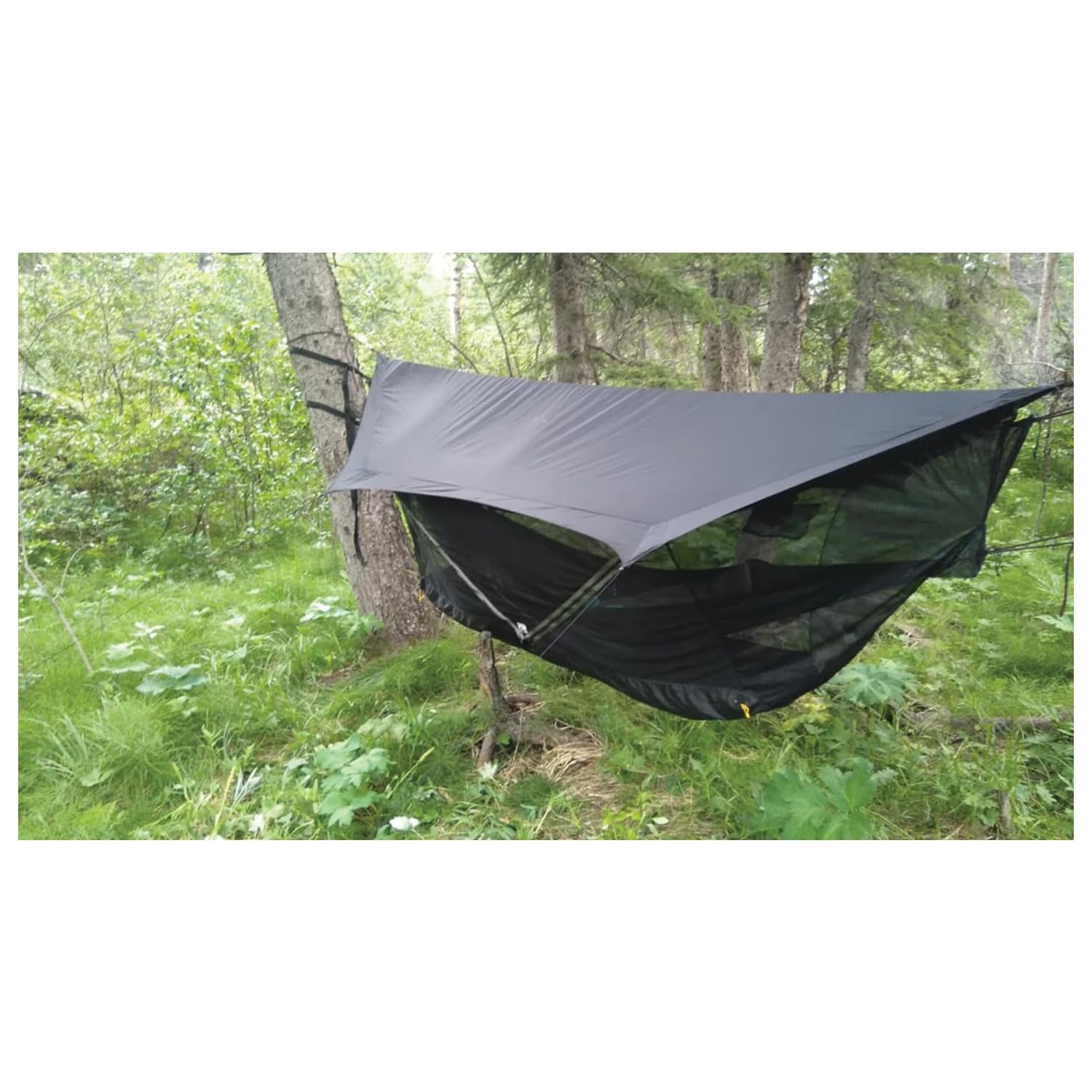 Tente Sky Tent 2 de Hammock Bliss - Une tente révolutionnaire pour 1 ou 2 hamacs au-dessus du sol - Restez à l'abri de la pluie, à l'abri des insectes