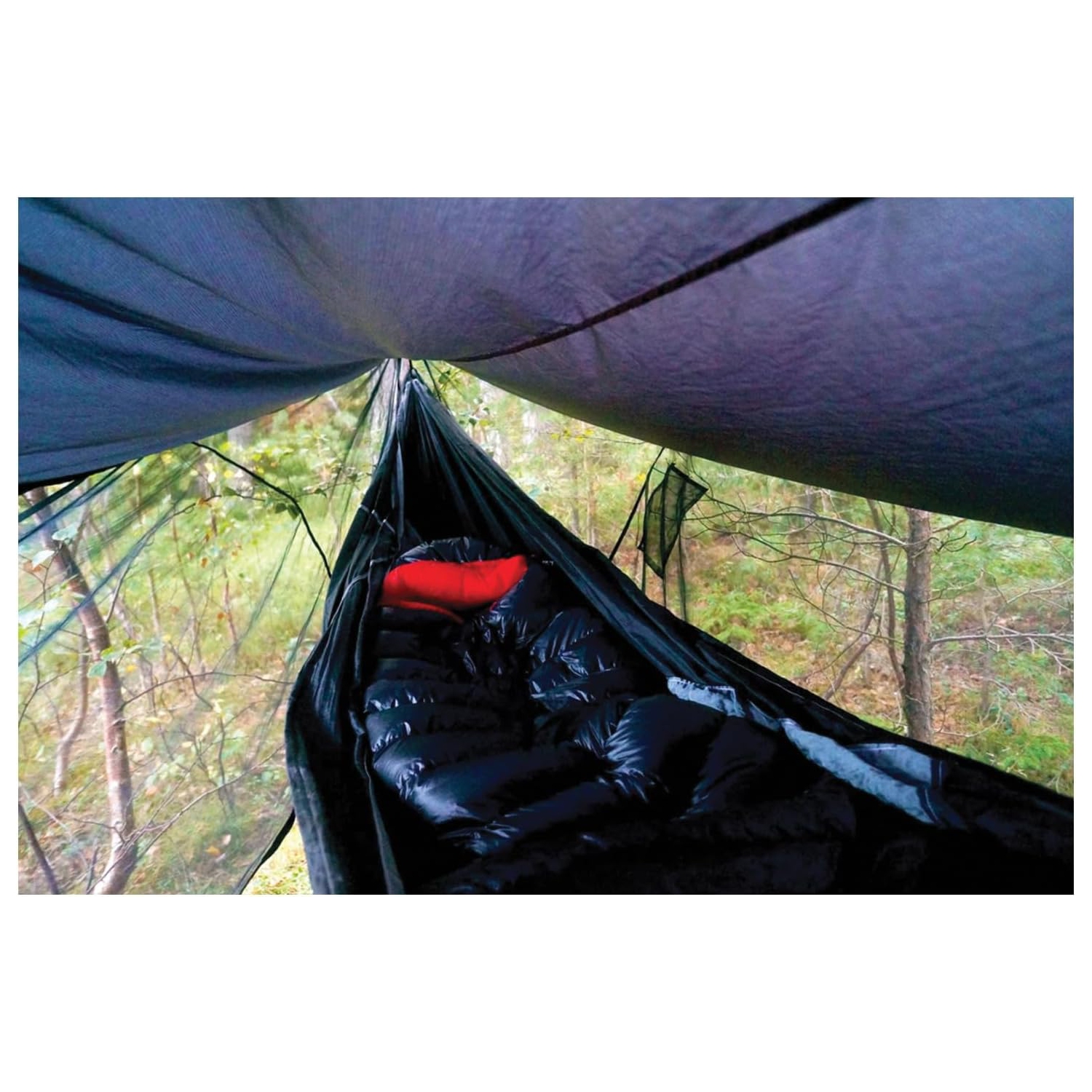 Tente Sky Tent 2 de Hammock Bliss - Une tente révolutionnaire pour 1 ou 2 hamacs au-dessus du sol - Restez à l'abri de la pluie, à l'abri des insectes