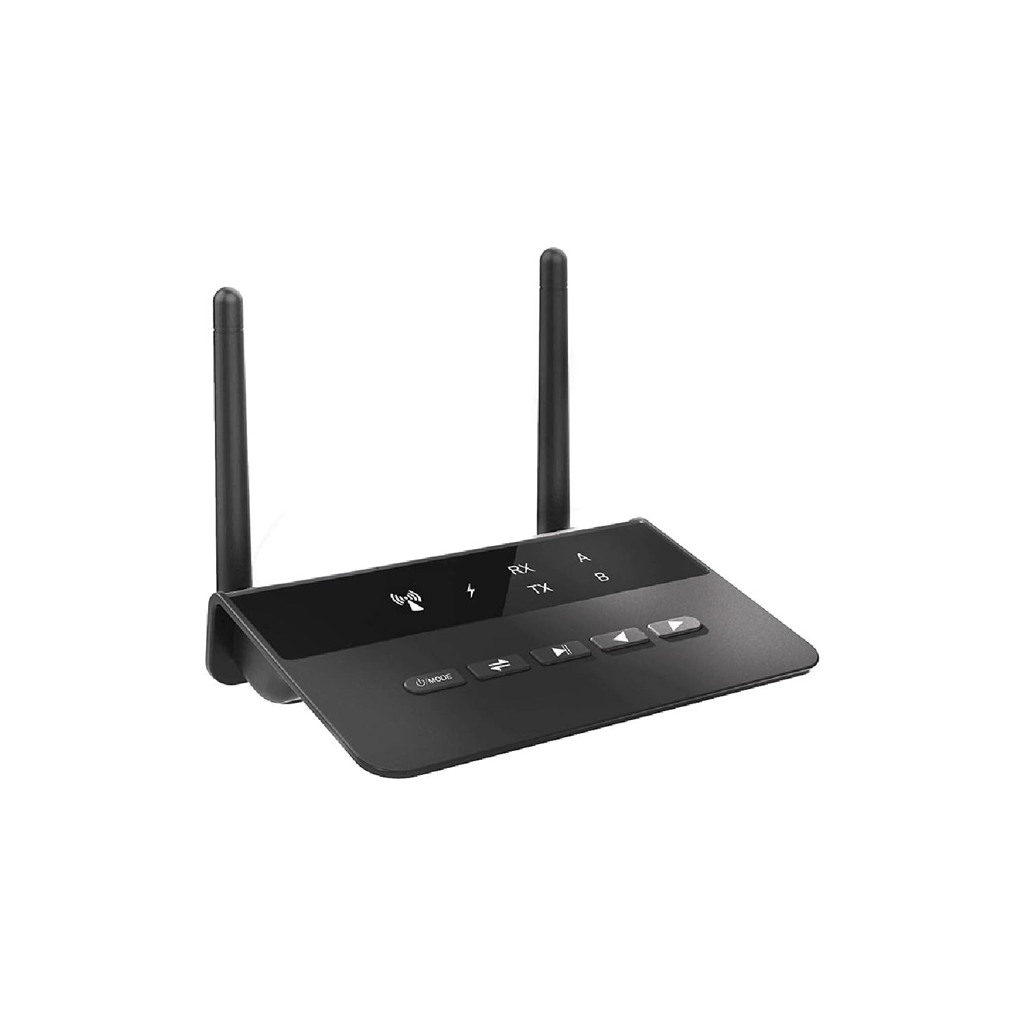 Bluetooth 5.0 RCA Transmitter Receiver Audio Adapter 0.138 Inch AUX Jack for TV Computer with 2 Antennas for Android iOS Phone Smartphone and Tablet