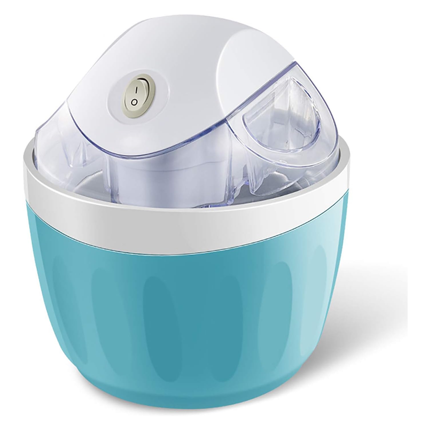 Quick-freezing ice cream machine – 500ml healthy dessert machine, compact and portable, 360° stirring, no ice residue, one-button operation