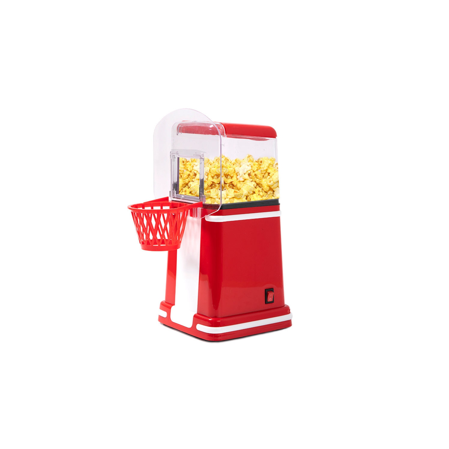 Electric automatic popcorn machine Mini portable popcorn machine Kitchen household popcorn machine Fast household snack machine Large capacity