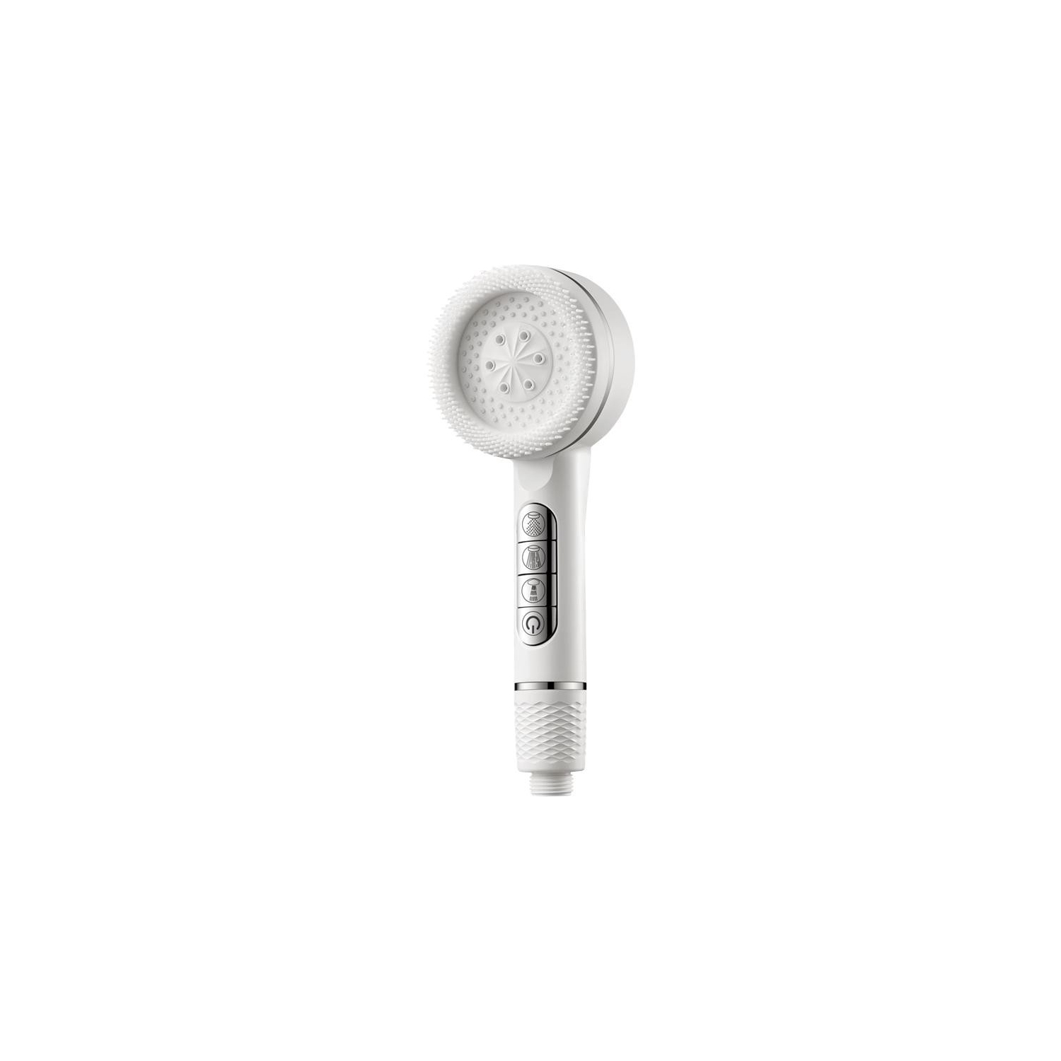Ultra-high pressure handheld shower head, one-touch water discharge, 4-speed massage shower head with filter, bathroom accessories