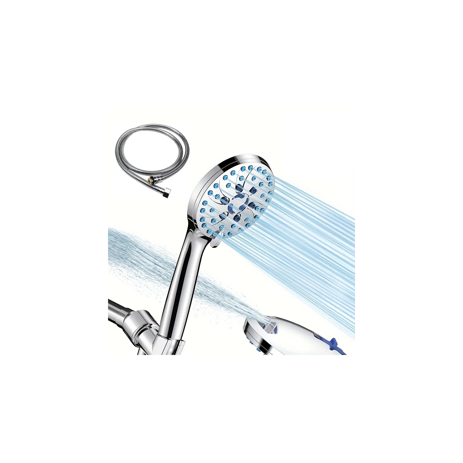 Shower head accessories, high pressure shower head | handheld shower head with hose, power shower head, rain shower head, shower head electroplating