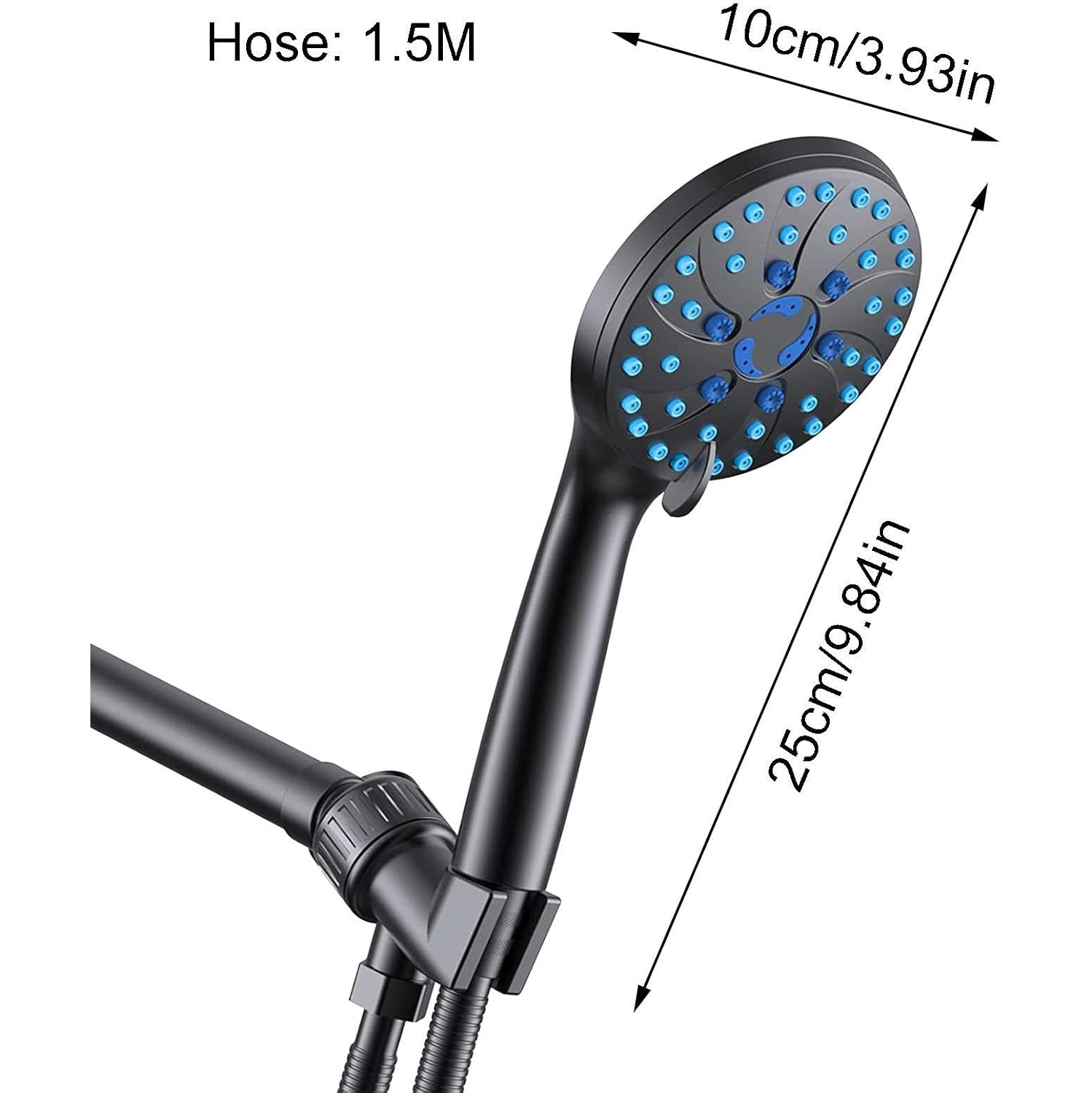 Shower head accessories, high pressure shower head | handheld shower head with hose, power shower head, rain shower head, shower head electroplating