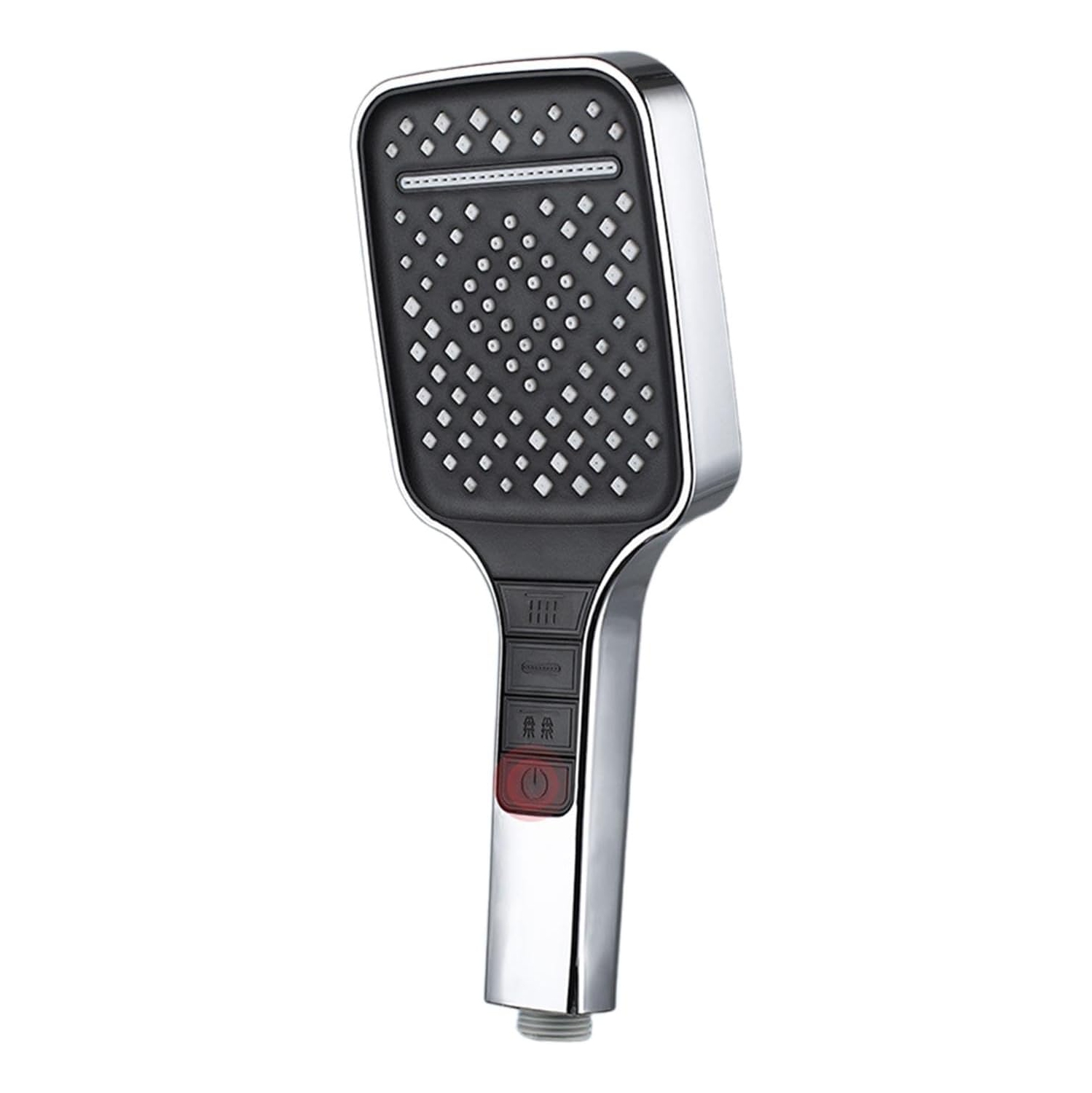 Pomme de douche à haute pression amovible pomme de douche à main 7 modes - Argenté + Tube de chiffrement 1,5 m argenté