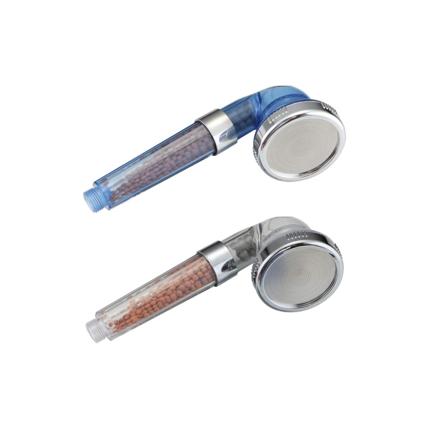 Ion shower head with three modes, high pressure, filter and water, negative ion energy ball, handheld shower, three-level negative ion shower